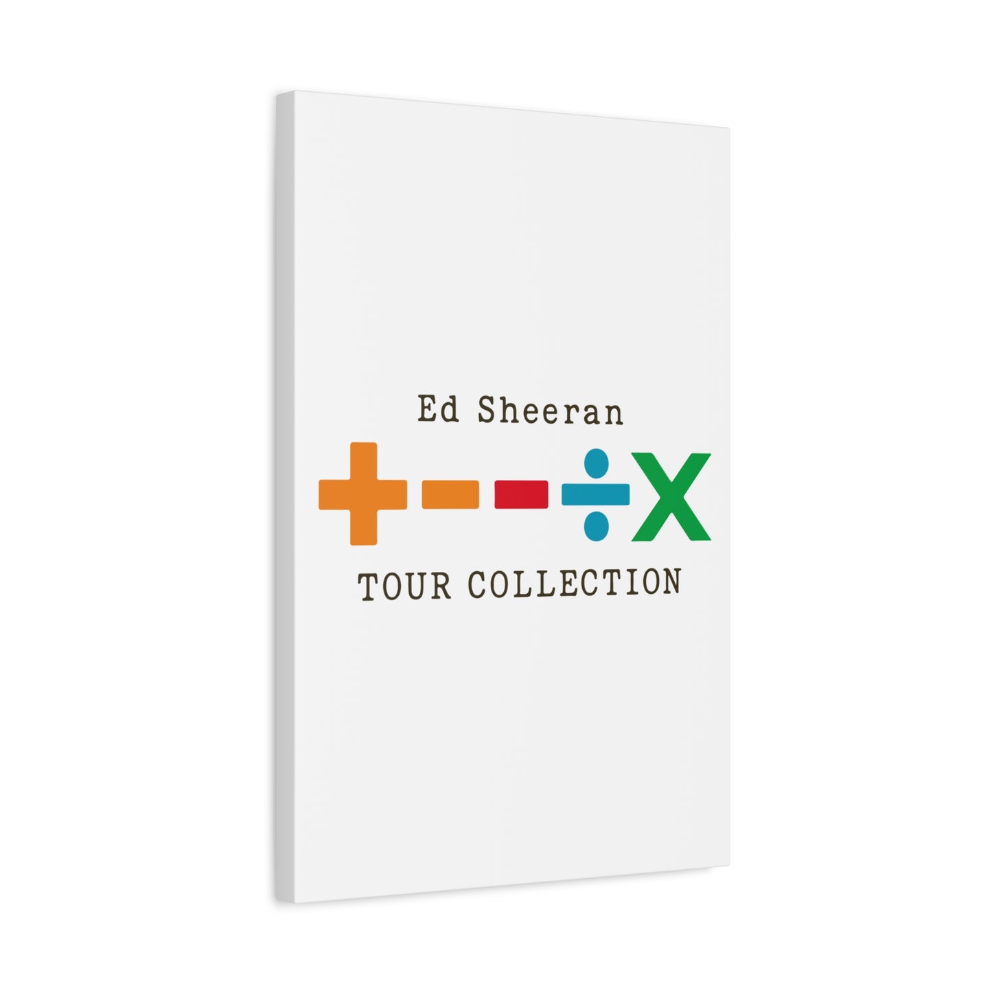 Matte Stretched Canvas, 1.25" Depth – Ed Sheeran Edition