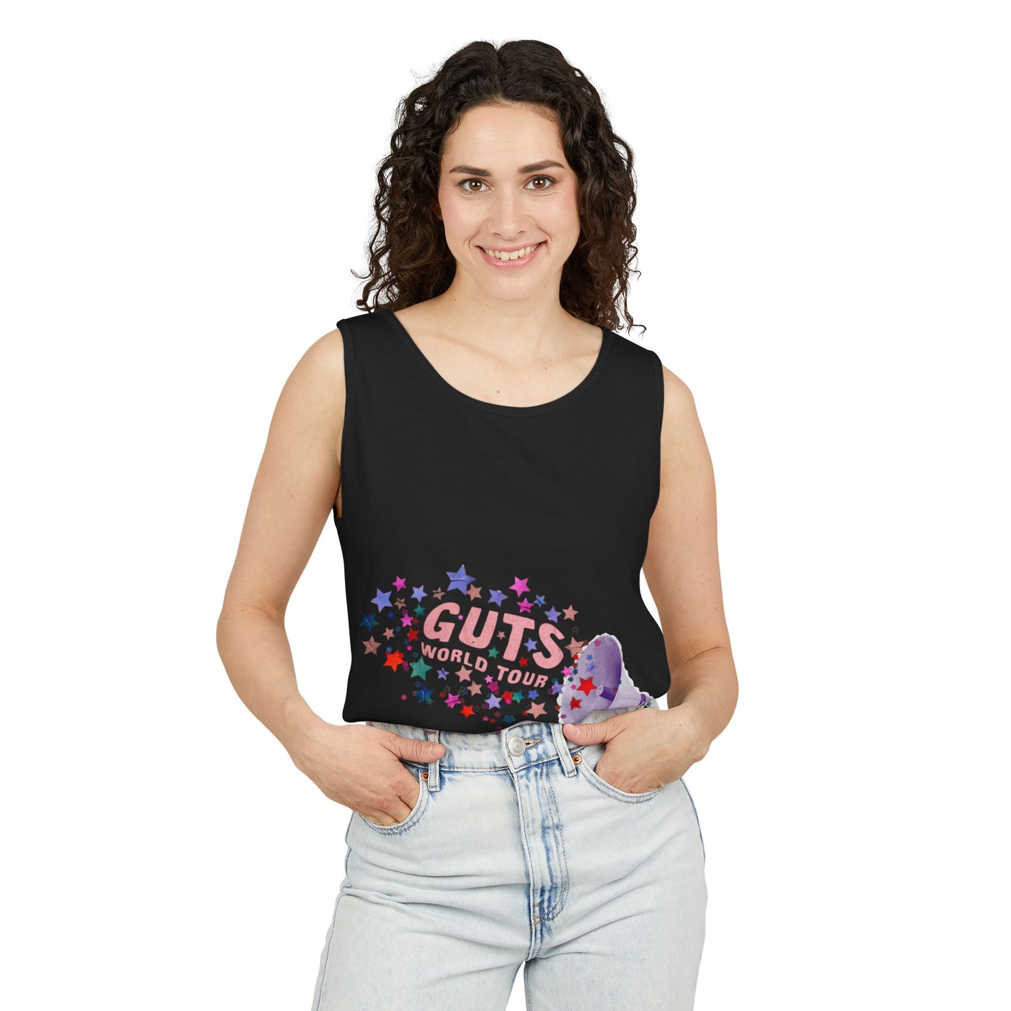 Guts World Tour Megaphone-Dyed Tank Top