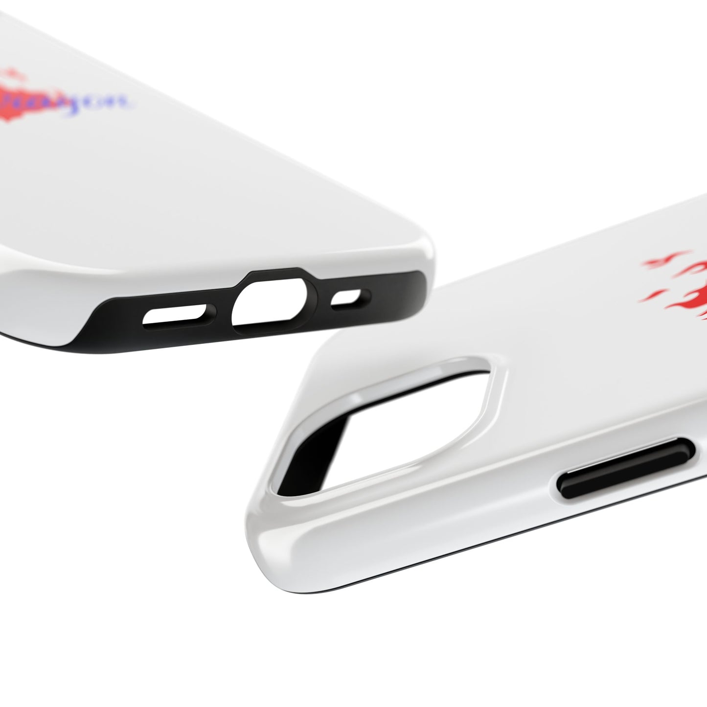 Heart on Fire Bold Script Tough Magnetic Case