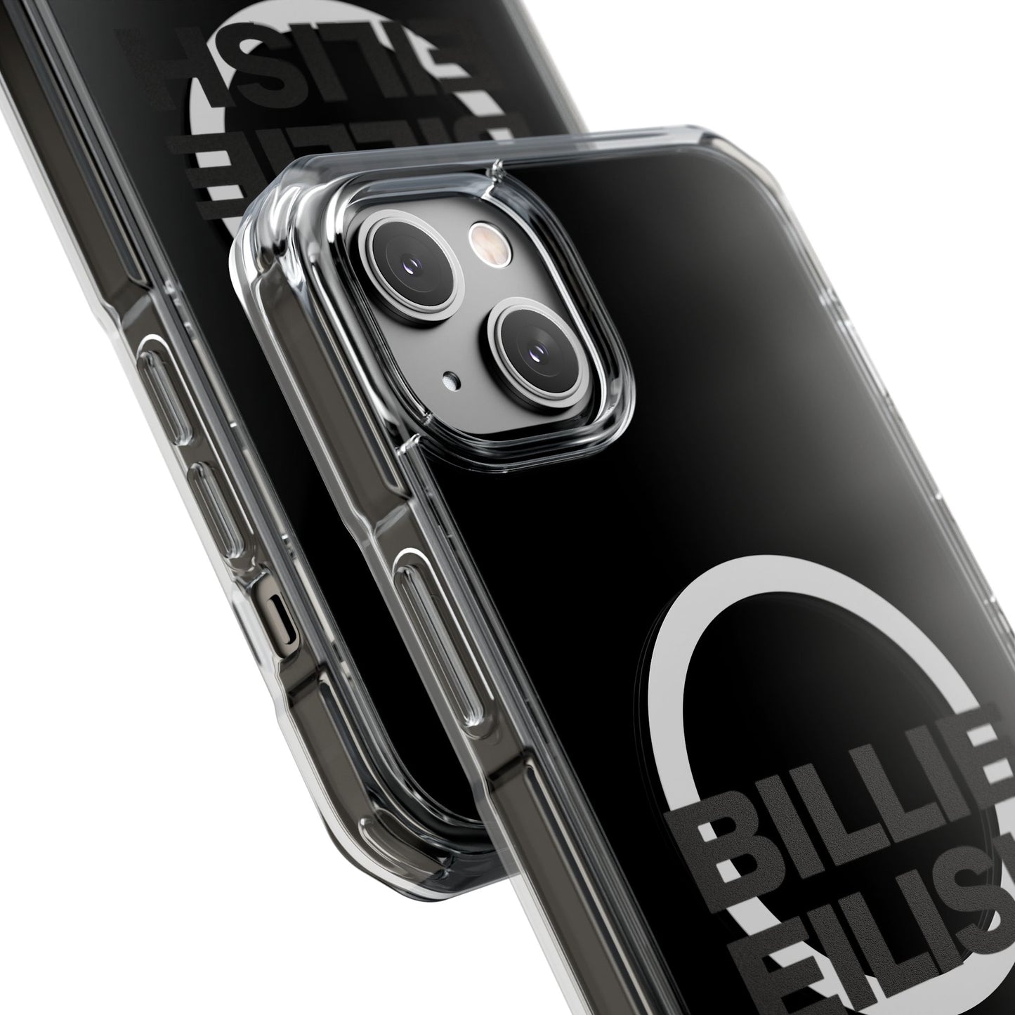 Stacked Glow Text Magnetic Clear Impact Case