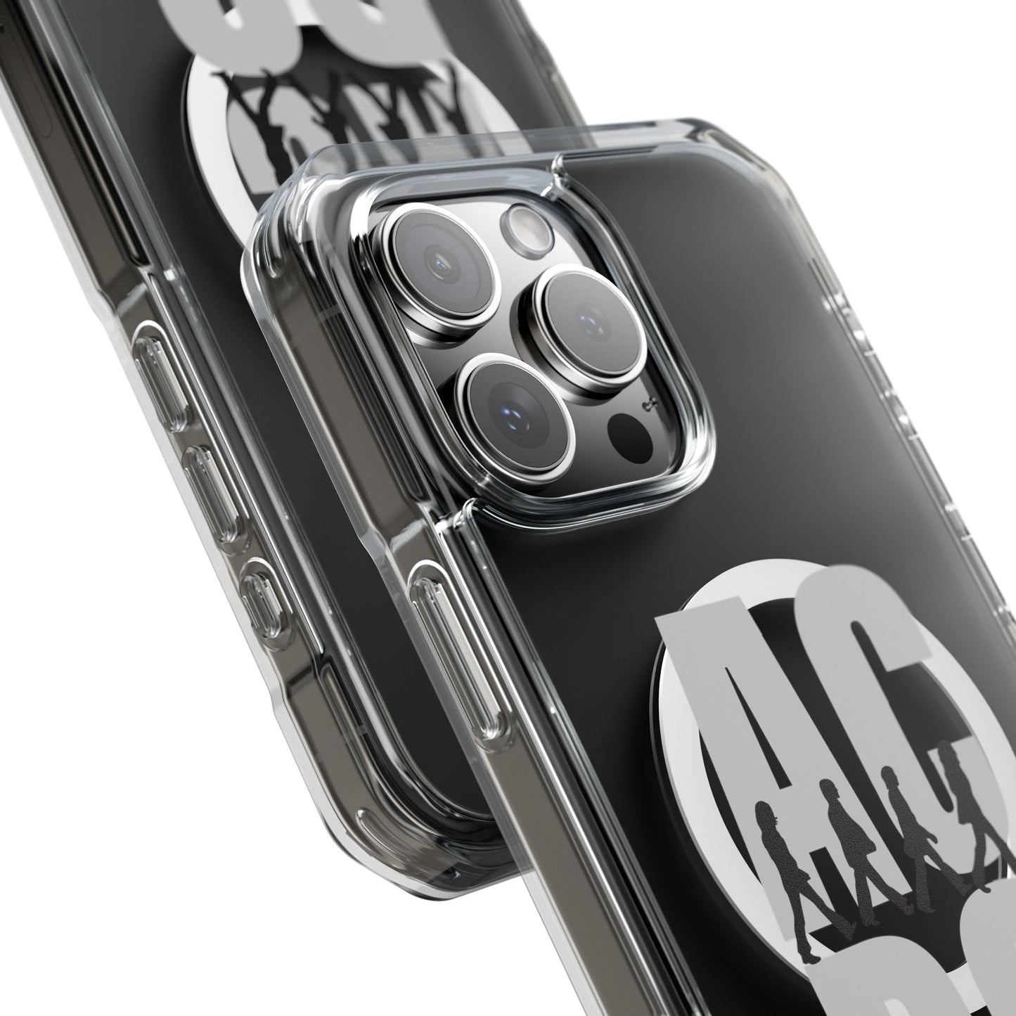 Retro Walk Rock Magnetic Clear Impact case