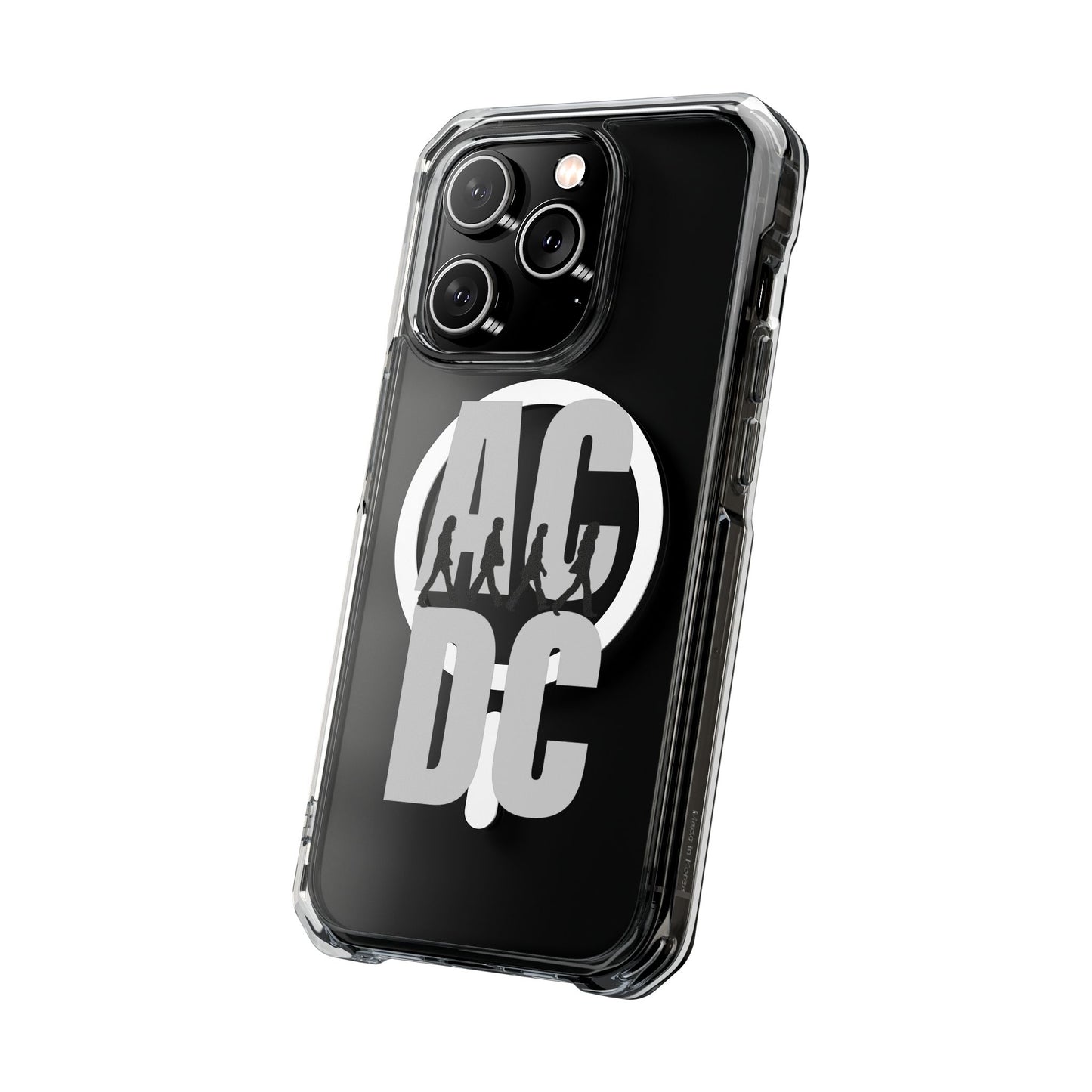 Retro Walk Rock Magnetic Clear Impact case