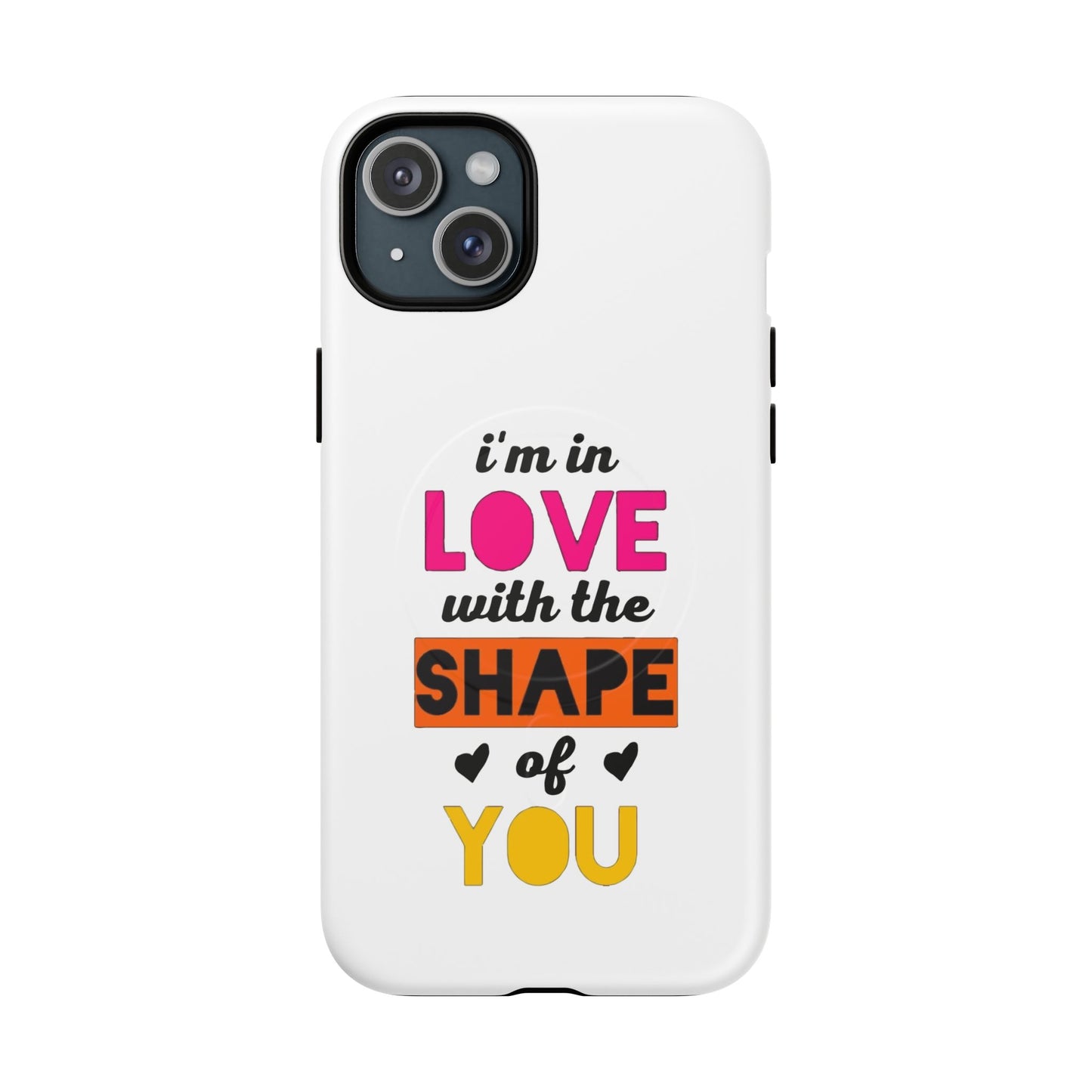 Orange Divide Symbol Tough Magnetic case