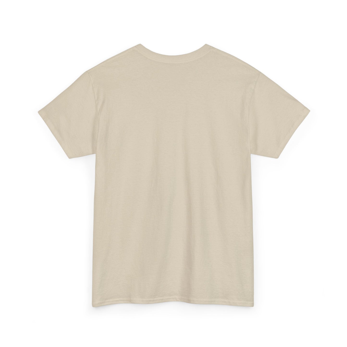 Minimalist Divide Symbol with Brush Unisex Heavy Cotton Tee