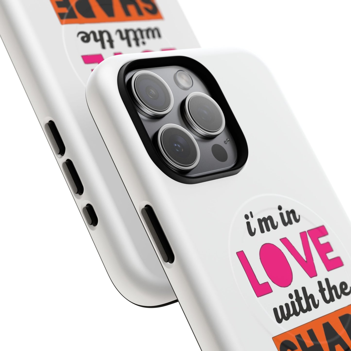 Orange Divide Symbol Tough Magnetic case