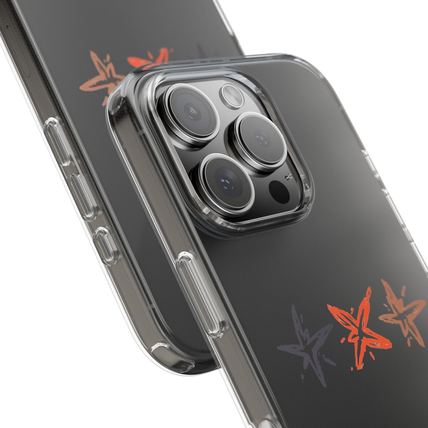 Starlit Threads Clear Cases