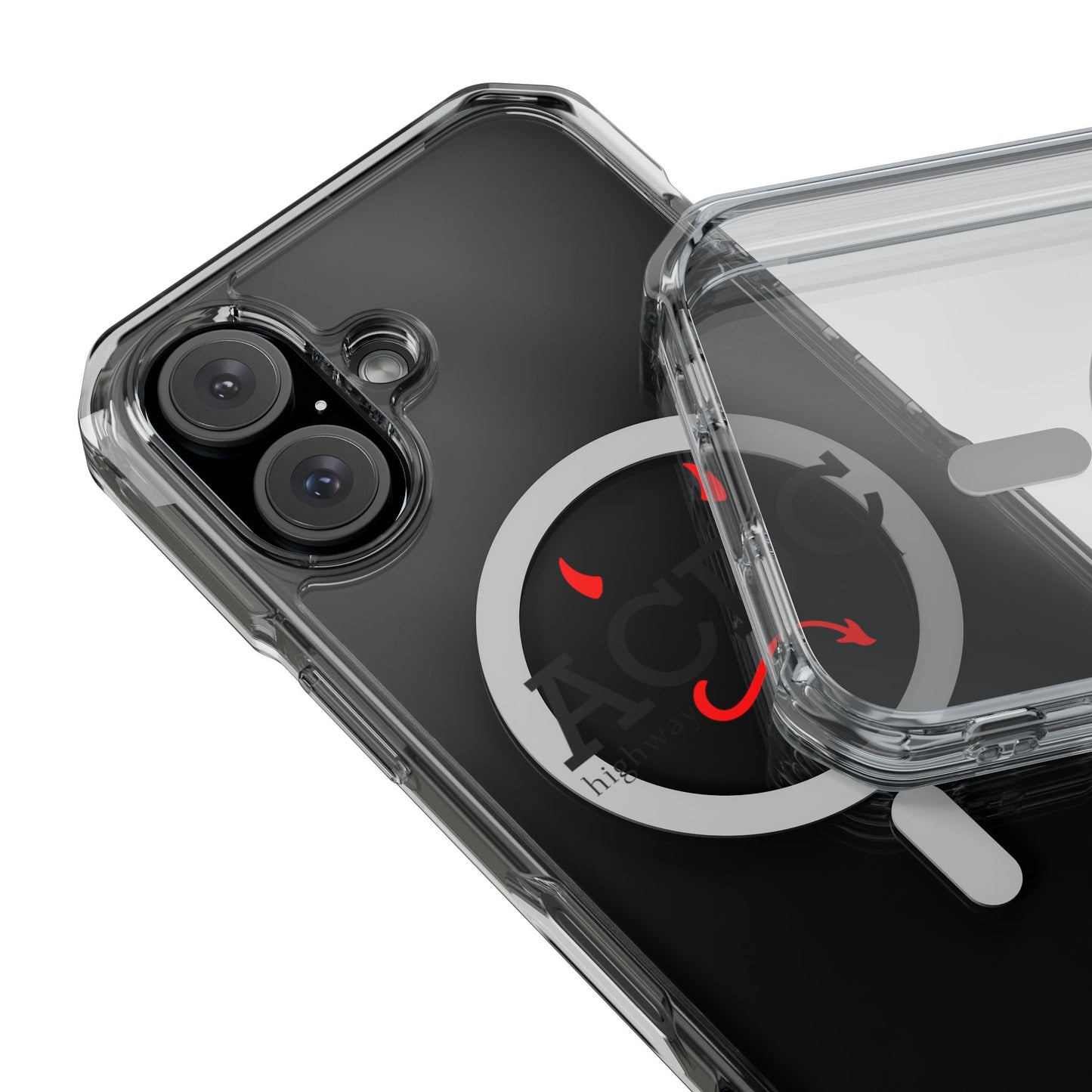 Electric Edge Magnetic Clear Impact case