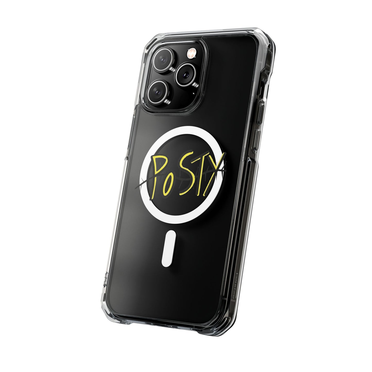 Abstract Black Barbed Wire Magnetic Impact Case