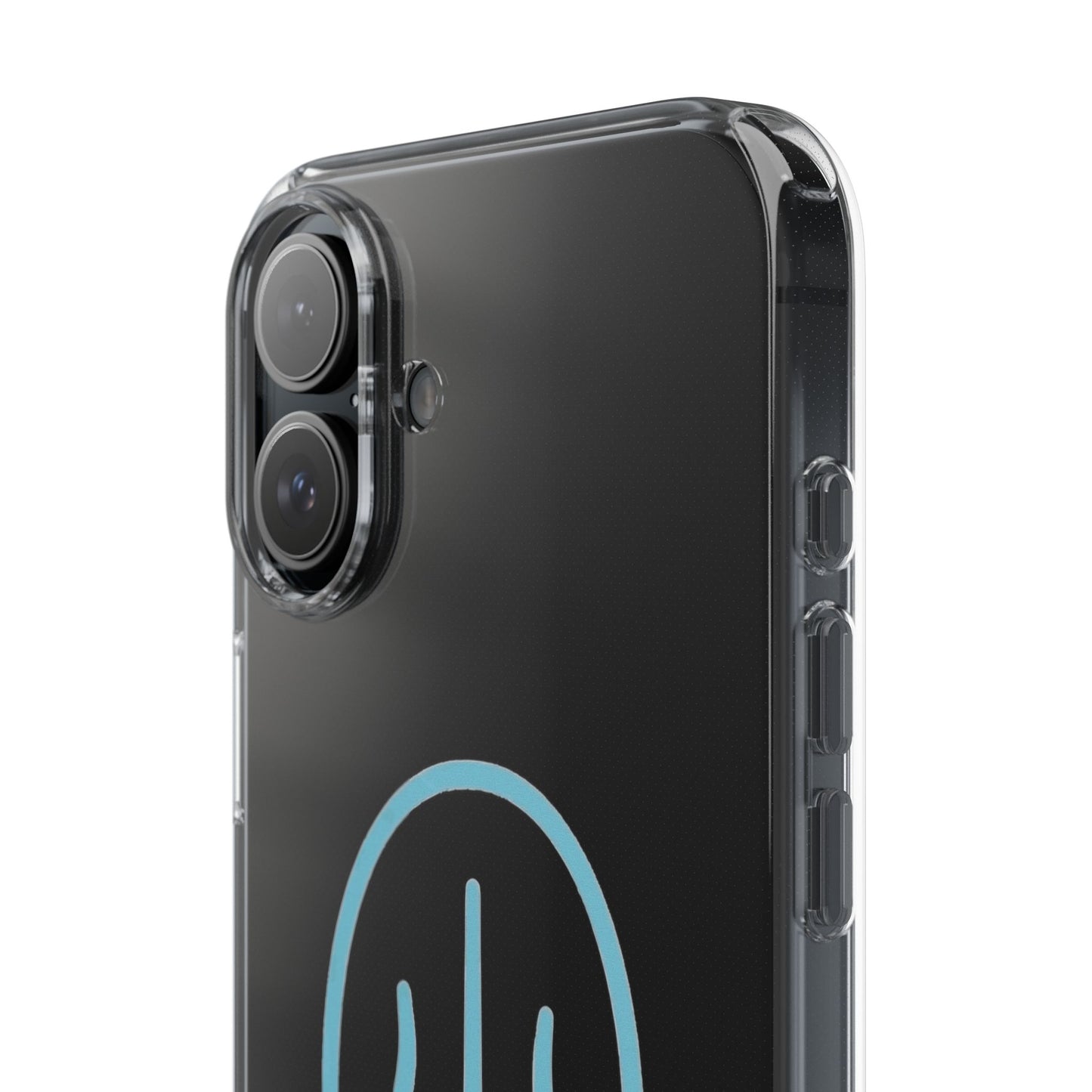 Split Mark Clear Case