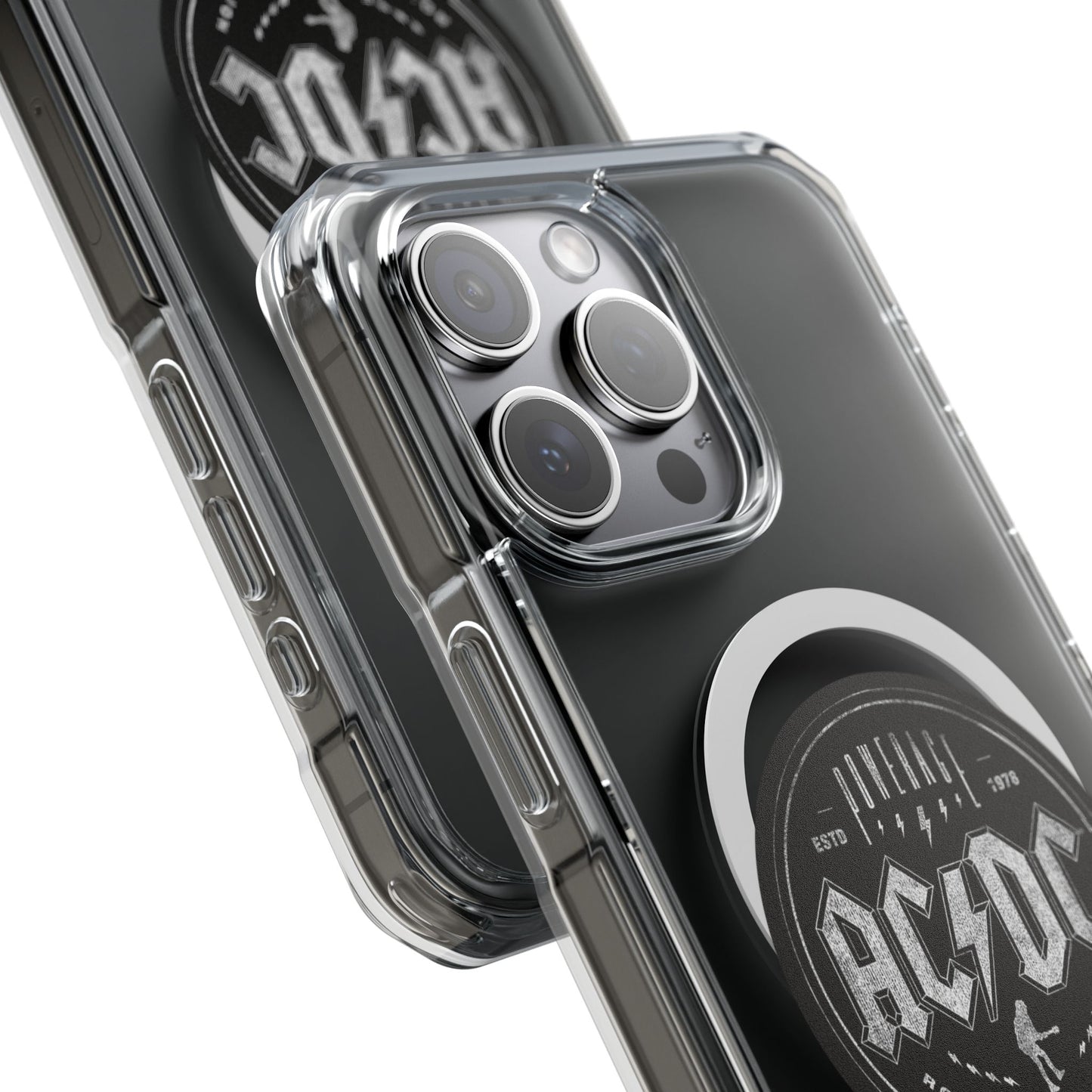 Shockwave Symbol Magnetic Clear Impact case