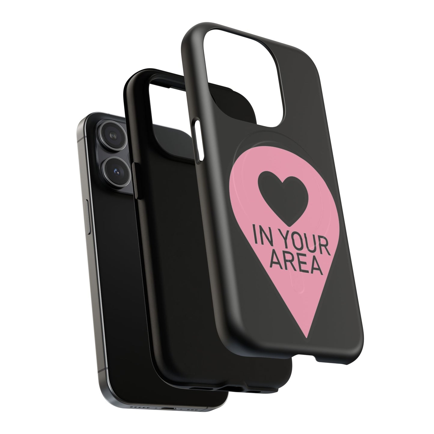 Iphone In Your Area Pin Marker - Tough Magnetic Phone Case