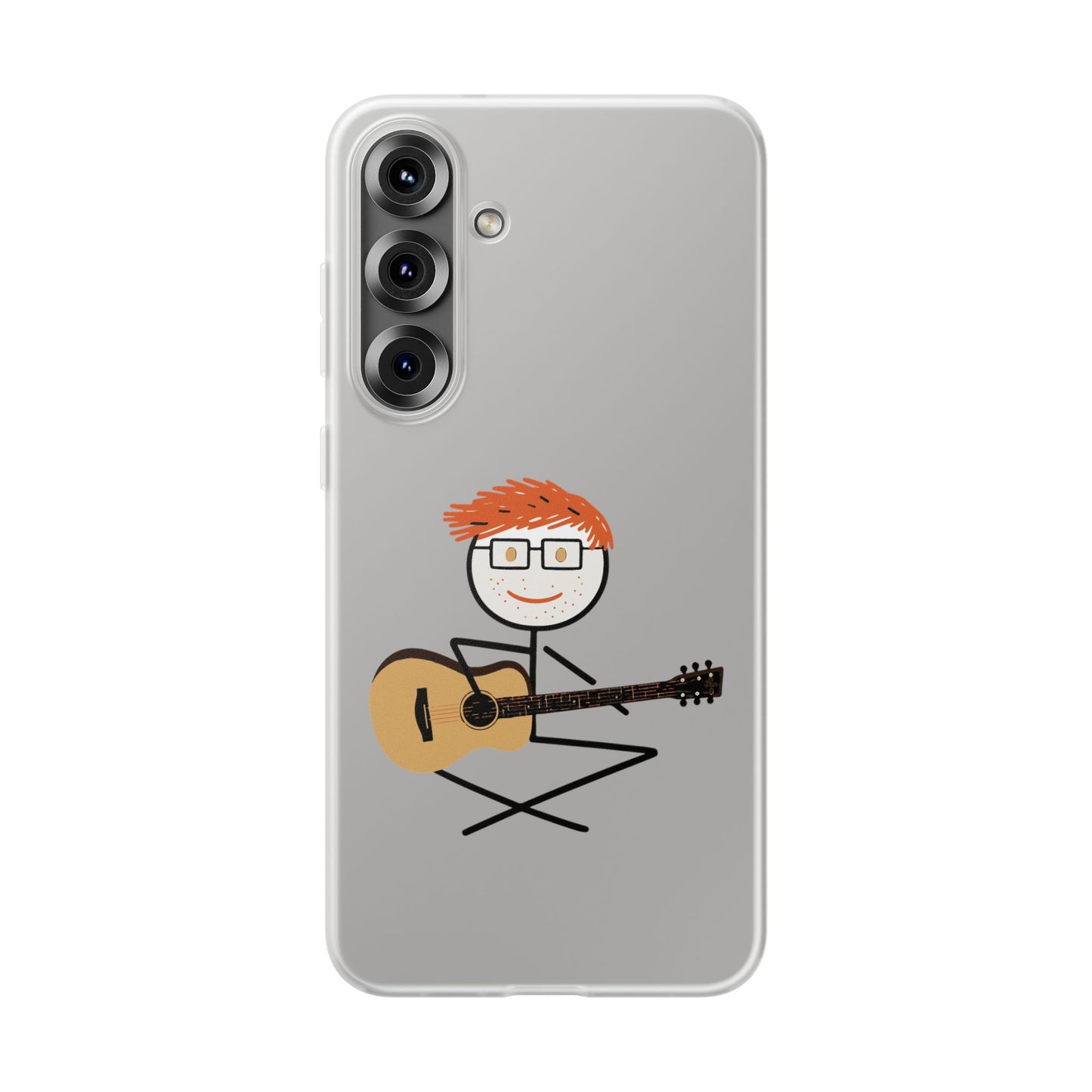 Ed Sheeran Flexi Phone Case for Samsung S10–S25 | SnazzyMerch