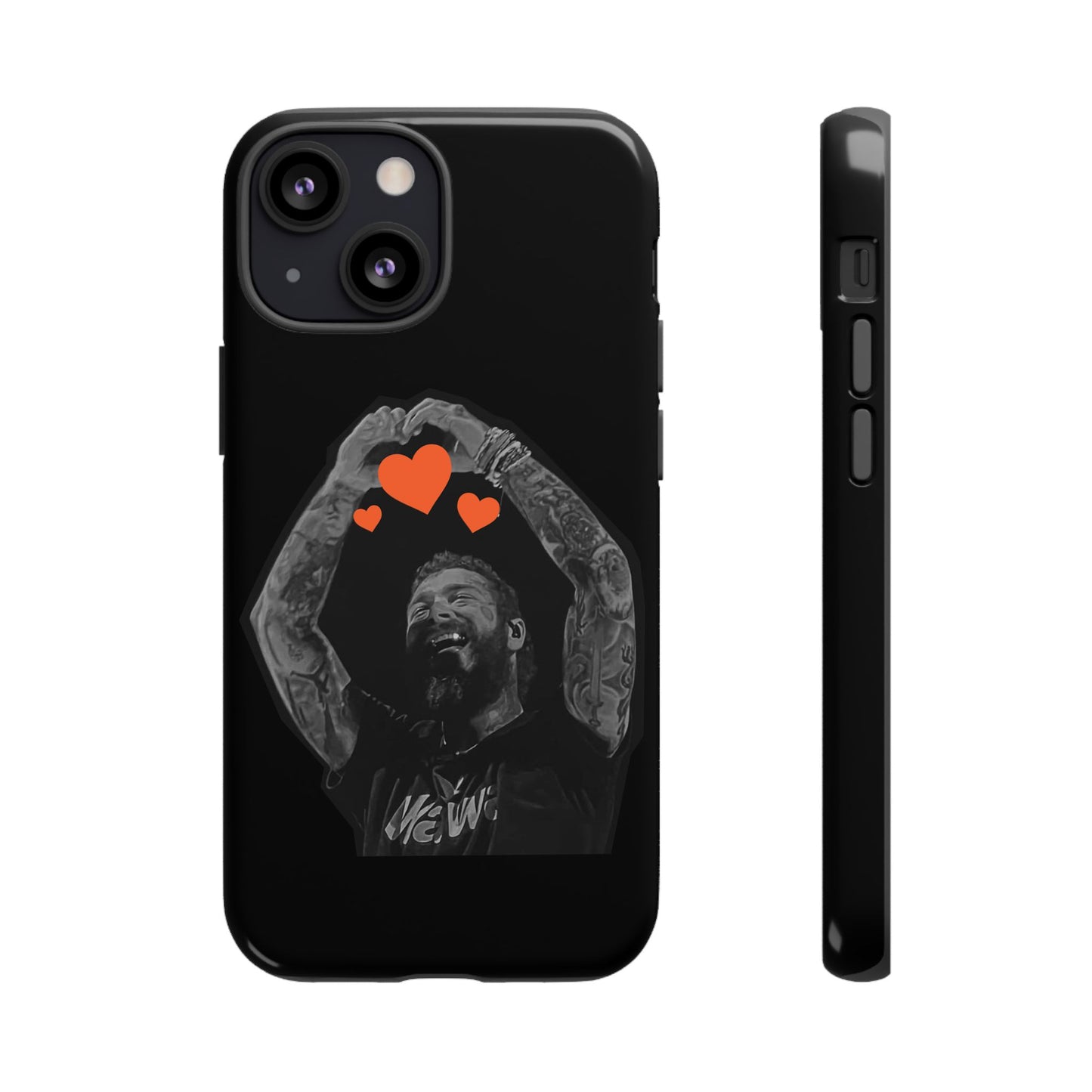 Tough iPhone Case (12–16 Pro Max) – Post Malone Heartfelt Wishes