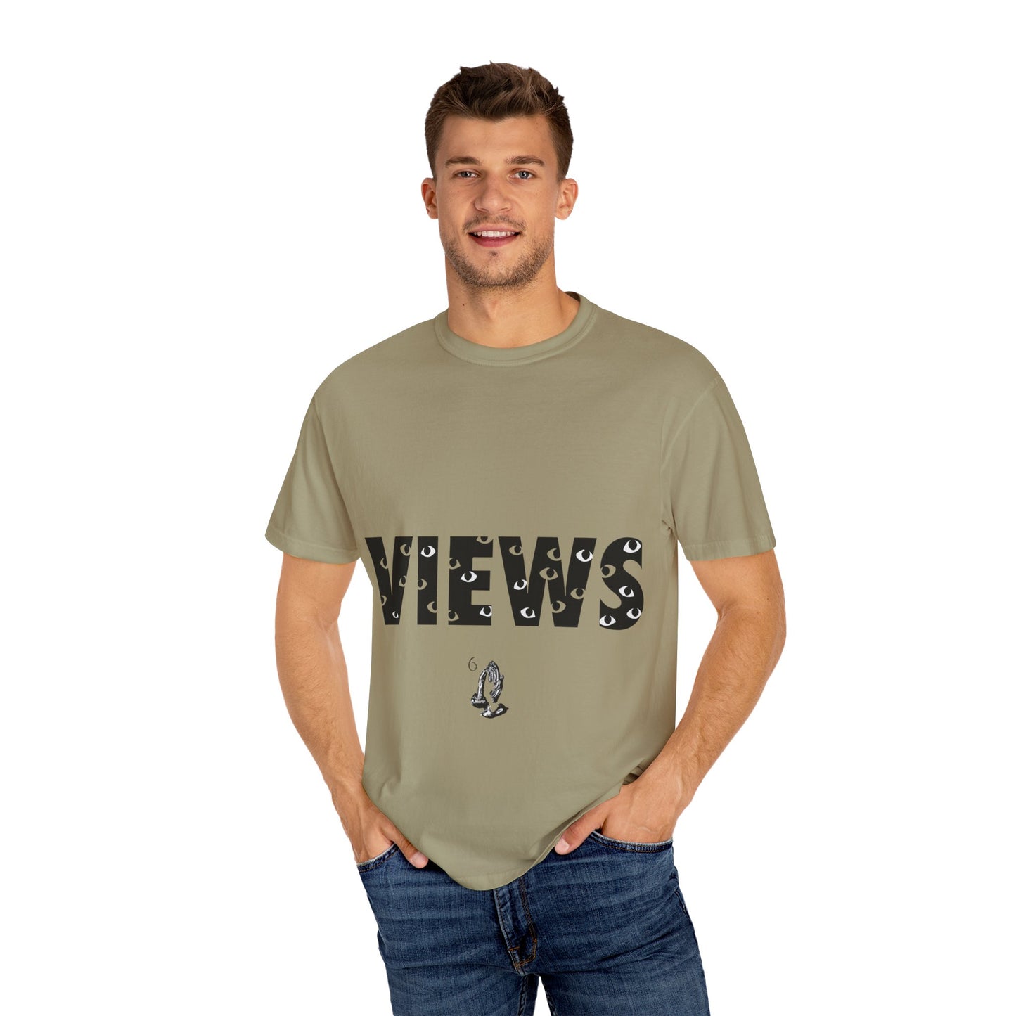 All Eyes on Views Dyed Tshirt