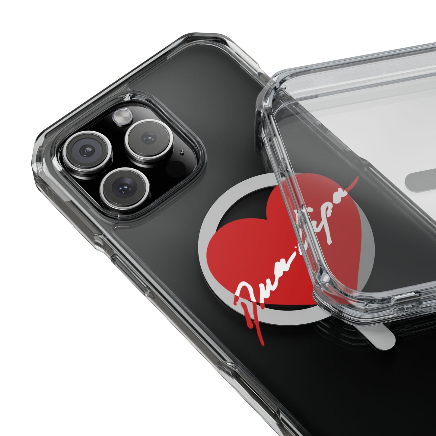 Heartbeat Love Magnetic Clear Impact case