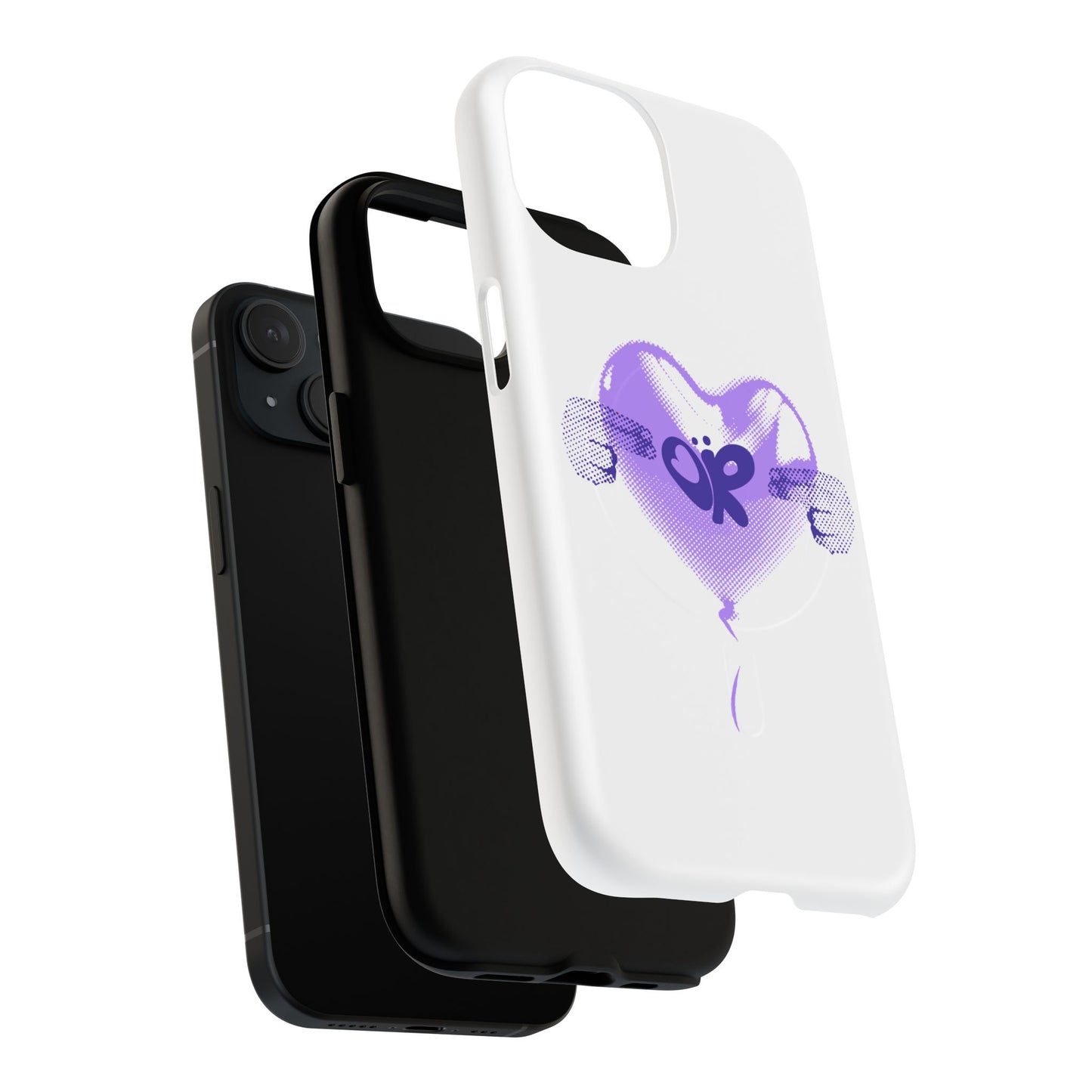 Heart Balloon OR Pop Art Tough Magnetic phone case
