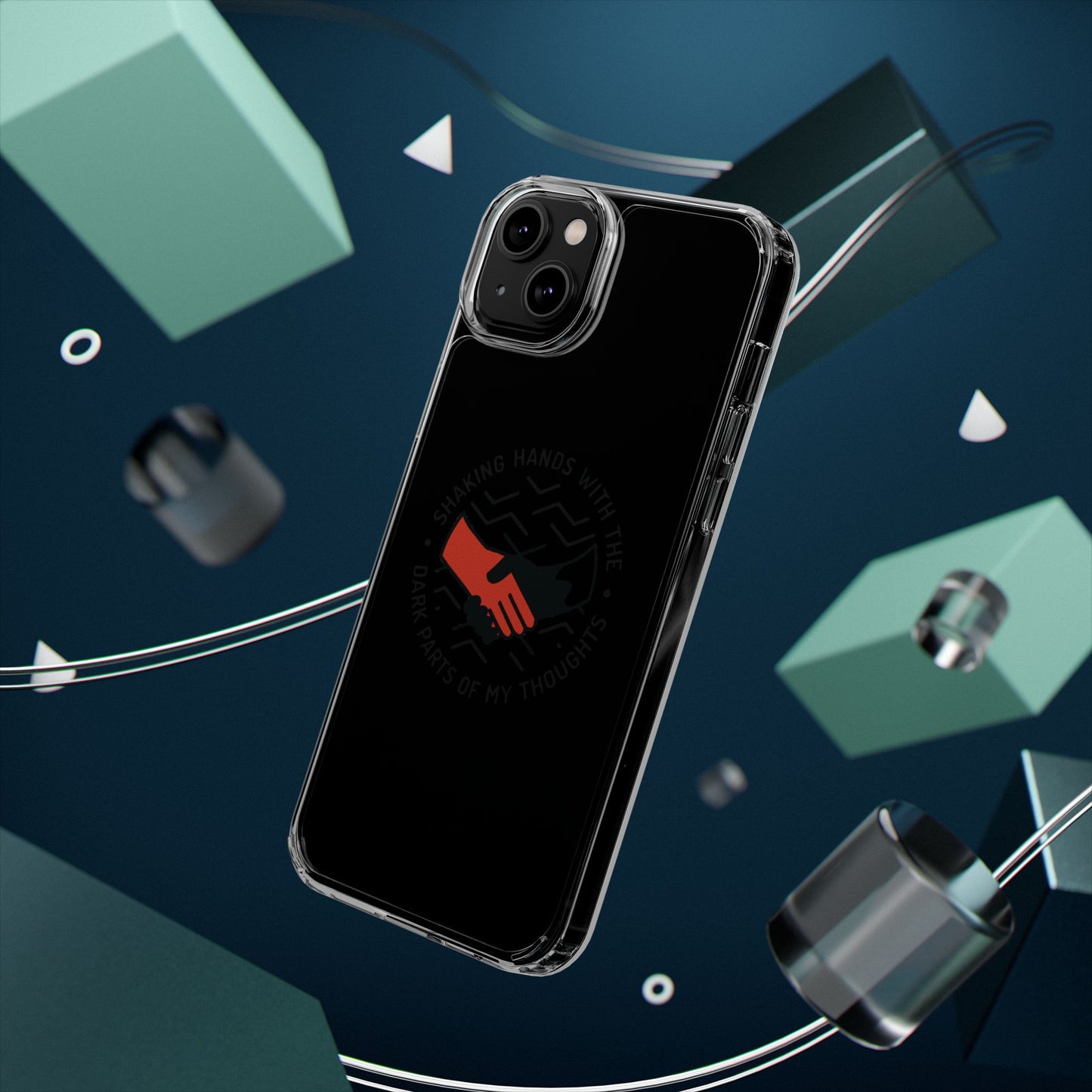 Dark Grip Clear Case