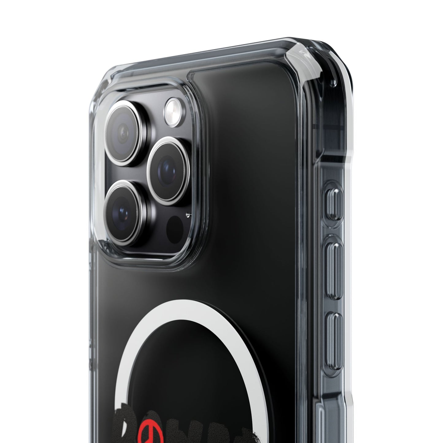 Peace Vibes Streetwear Magnetic Clear Impact Case