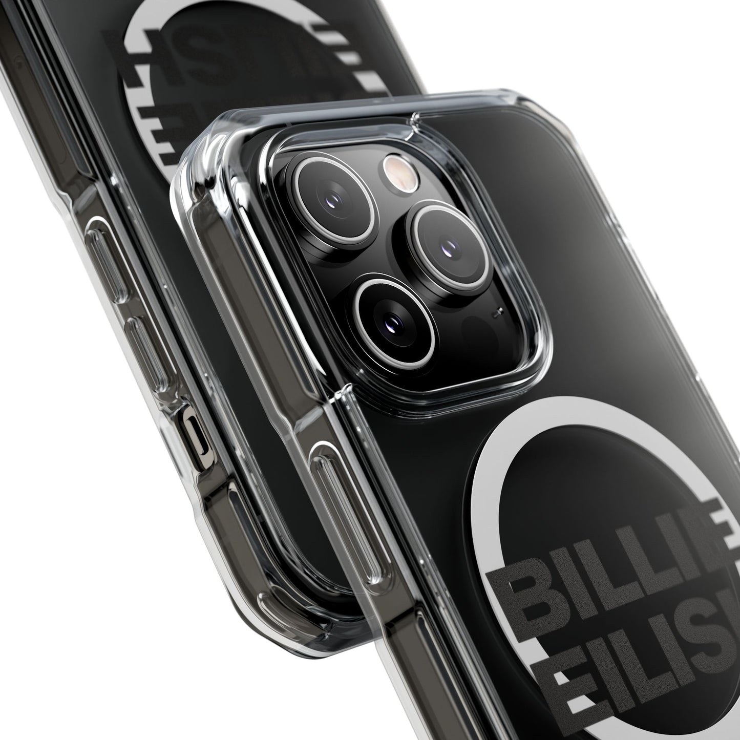 Stacked Glow Text Magnetic Clear Impact Case