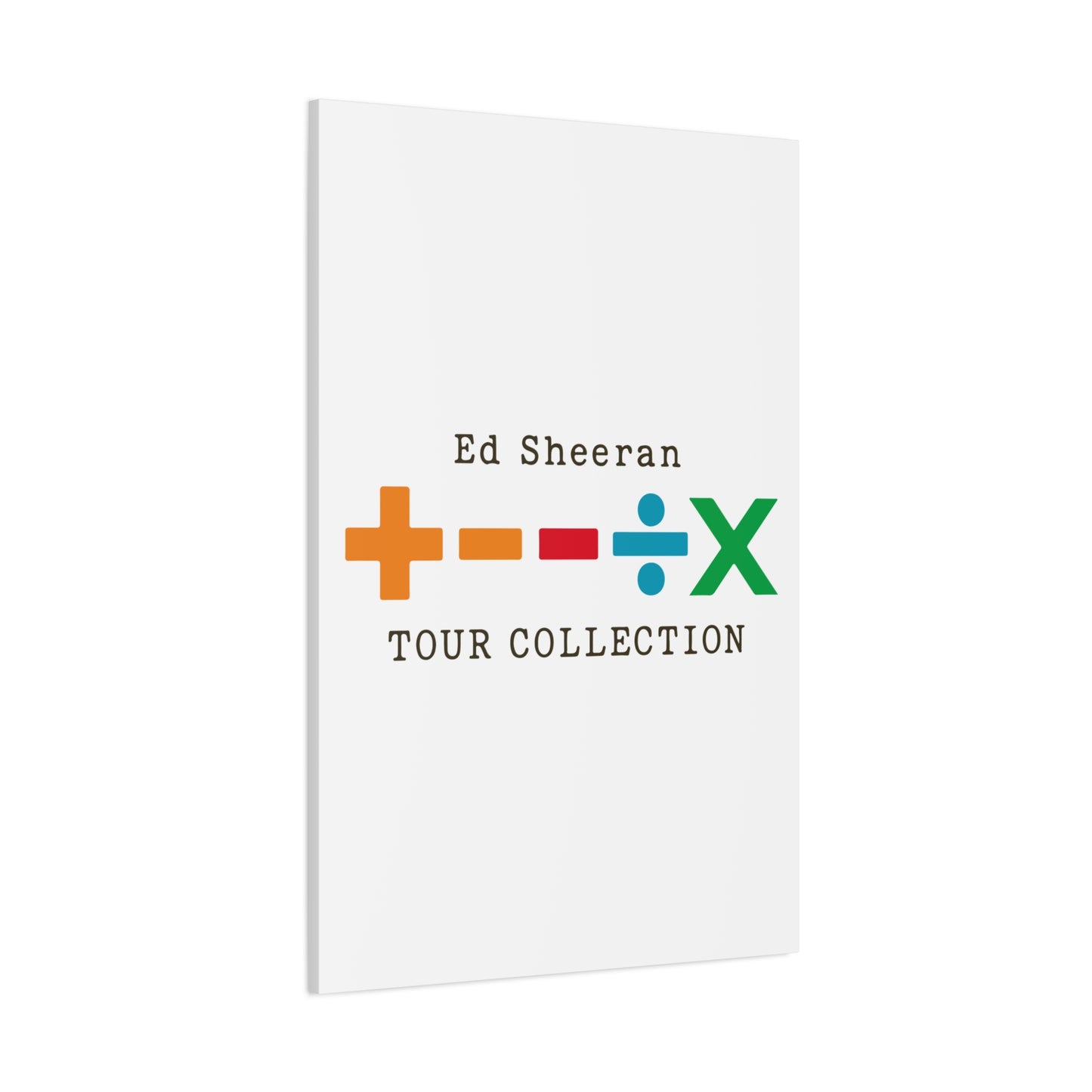 Matte Stretched Canvas, 1.25" Depth – Ed Sheeran Edition