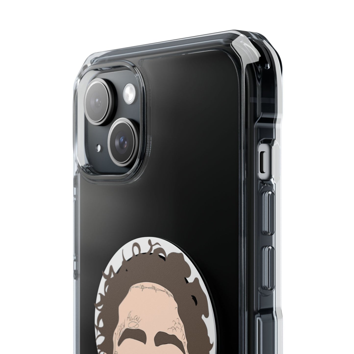 Minimalist Tongue Out Cartoon Face Magnetic Impact Case