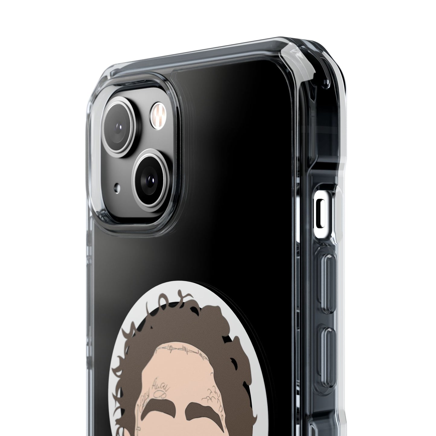 Minimalist Tongue Out Cartoon Face Magnetic Impact Case