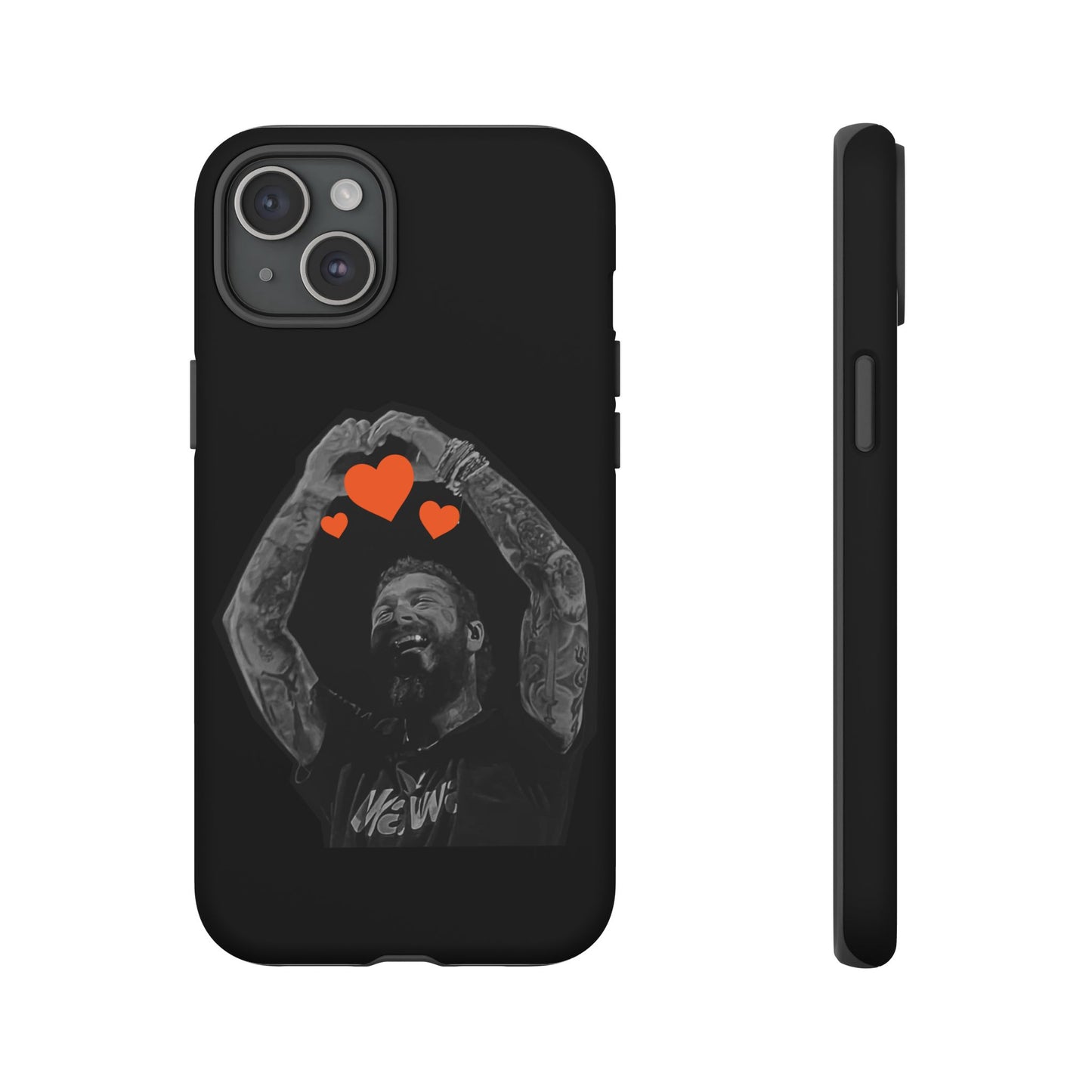 Tough iPhone Case (12–16 Pro Max) – Post Malone Heartfelt Wishes