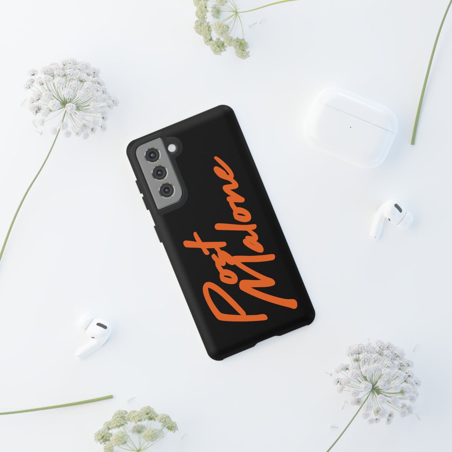 Tough Samsung Case (S20–S25) – Post Malone Name Design