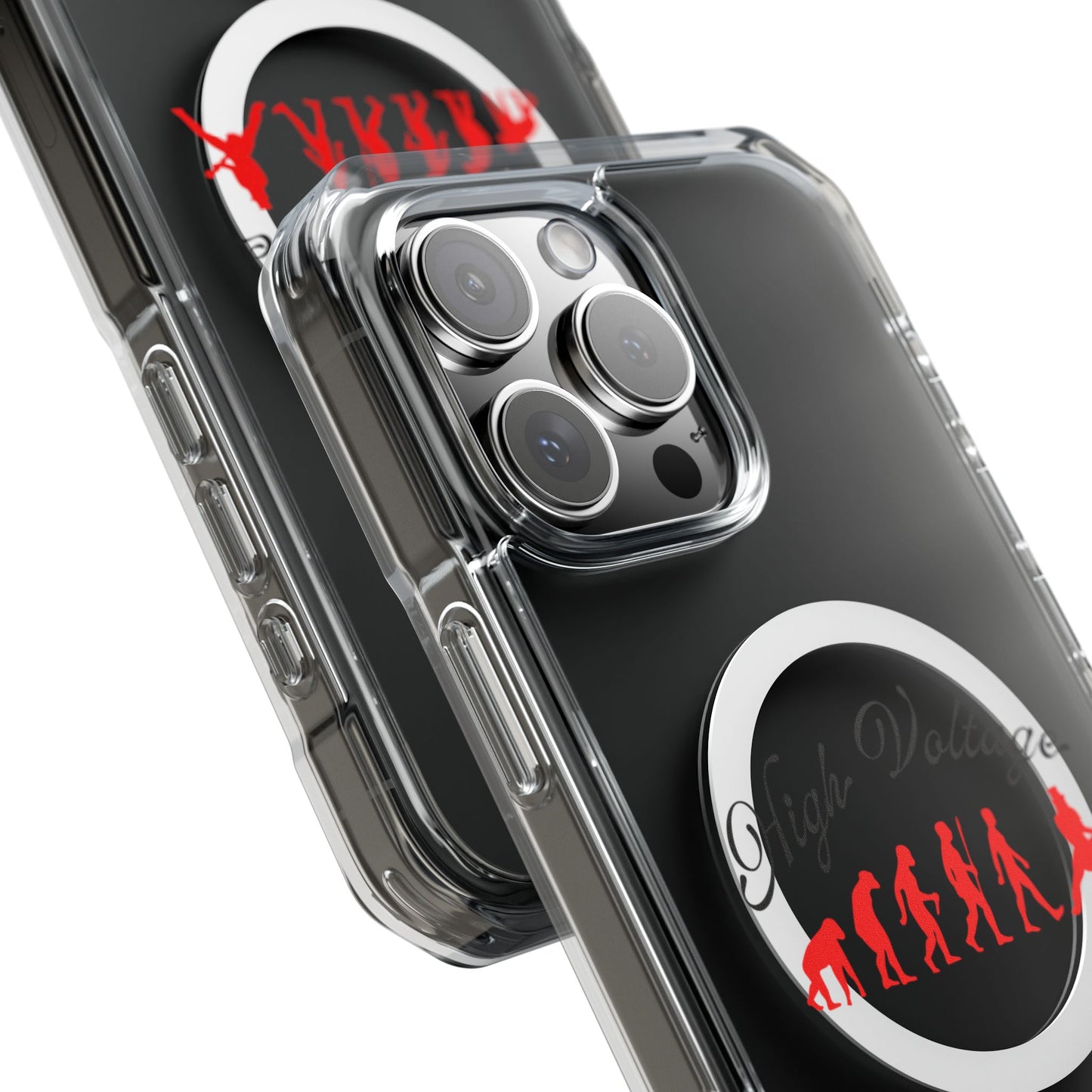 Heavy Riff Emblem Magnetic Clear Impact case