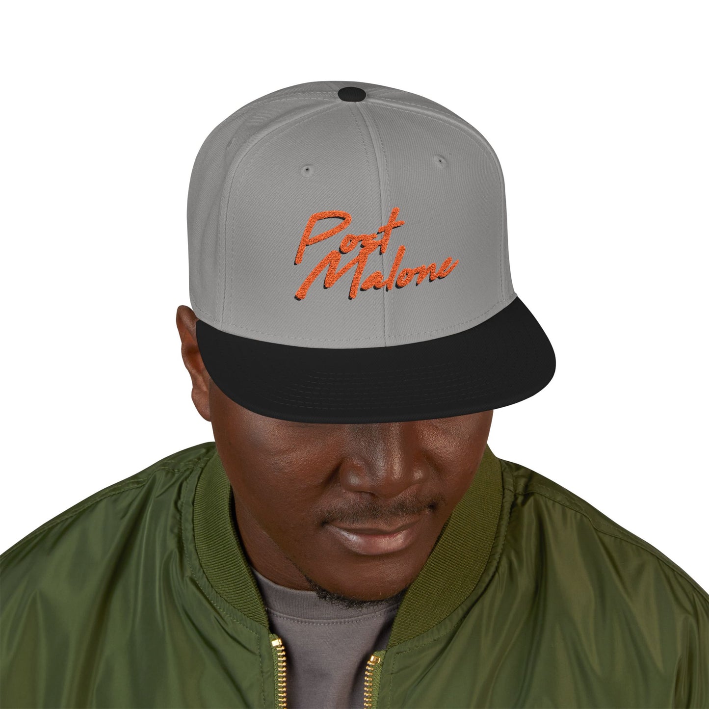 Snapback (Embroidery) – Post Malone Name Design