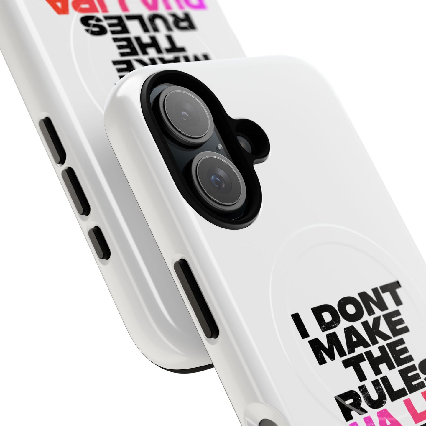 Retro Fade Letter Tough Magnetic Case