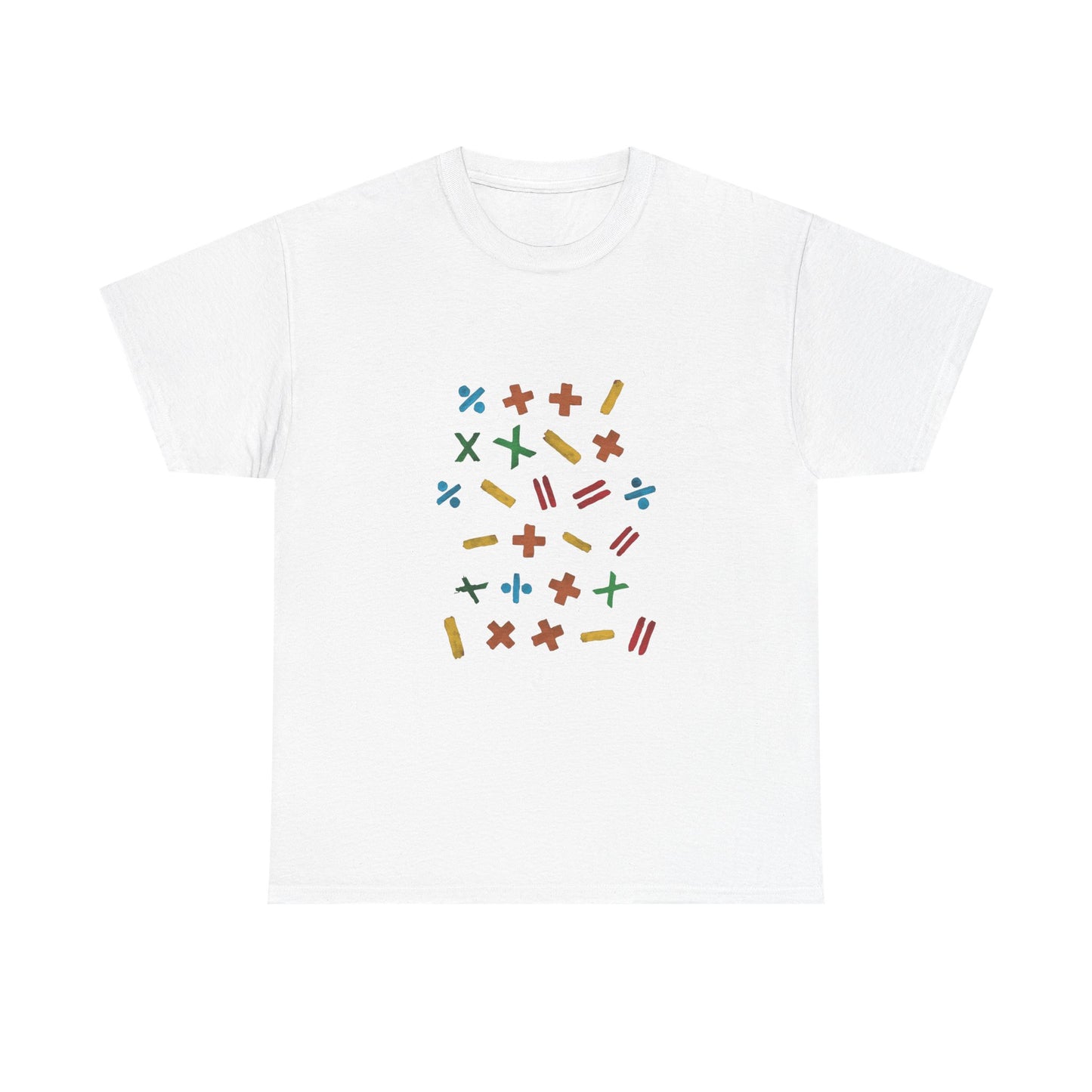 Minimalist Paw Print Unisex Heavy Cotton Tee