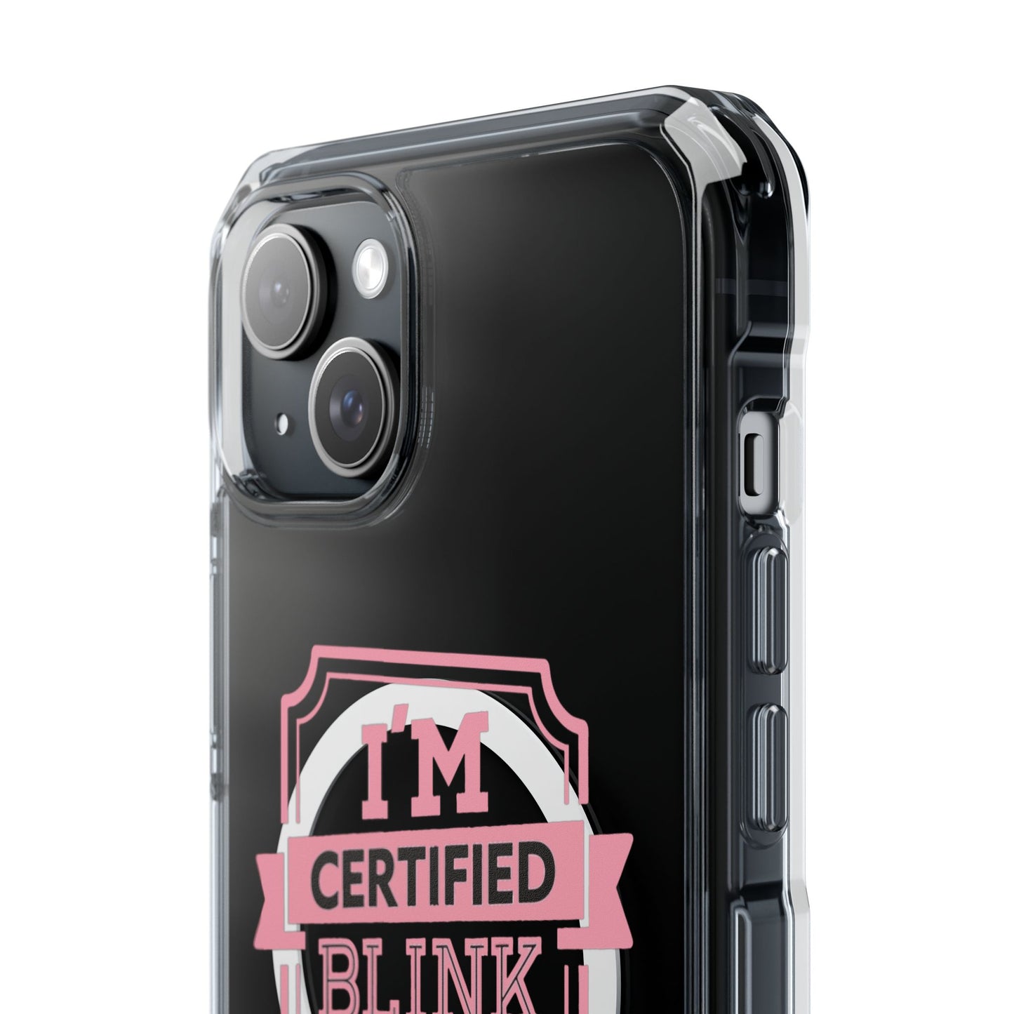Certified BLINK Badge - Magnetic Clear Impact Case