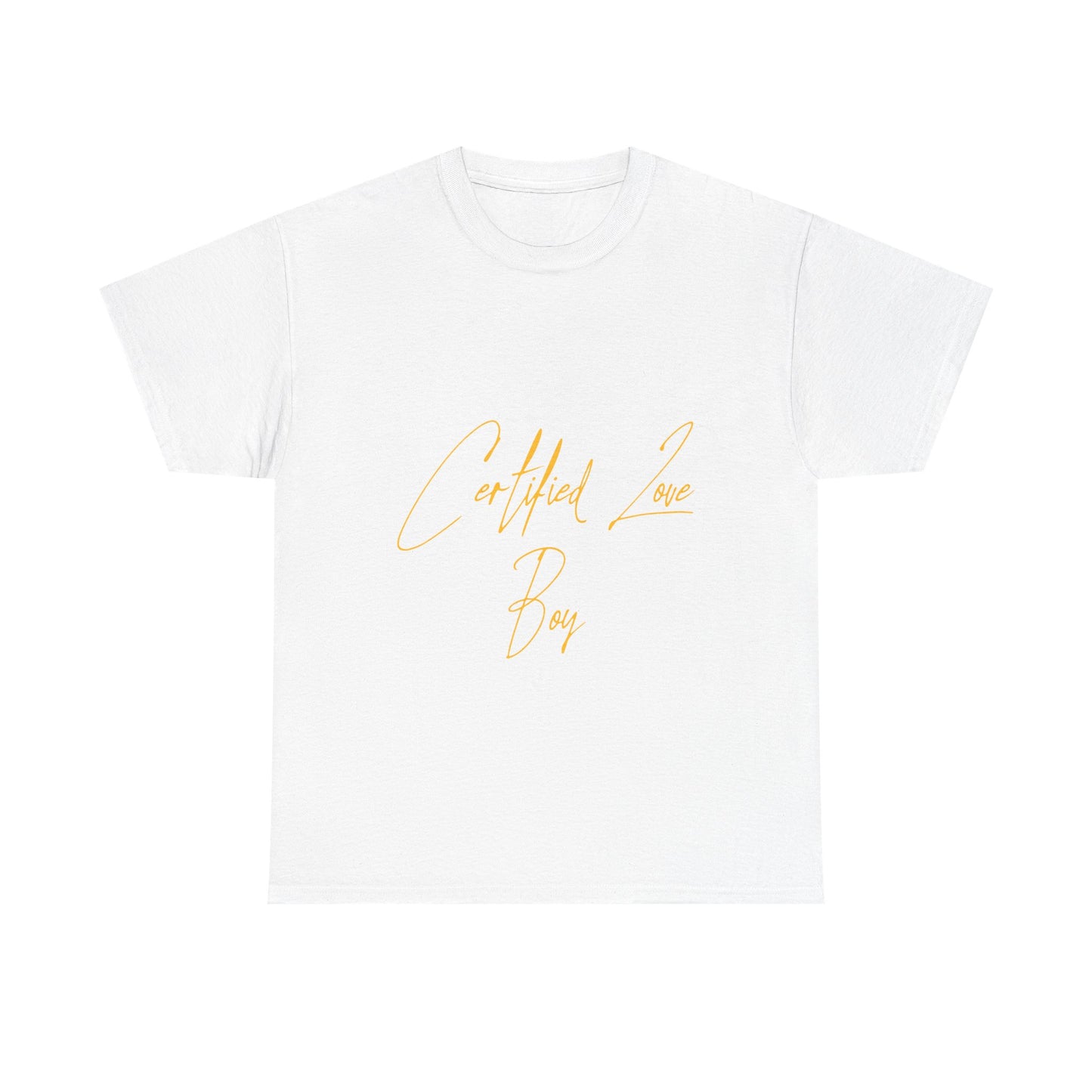 Certified Lover Boy Script Heavy Cotton Tee