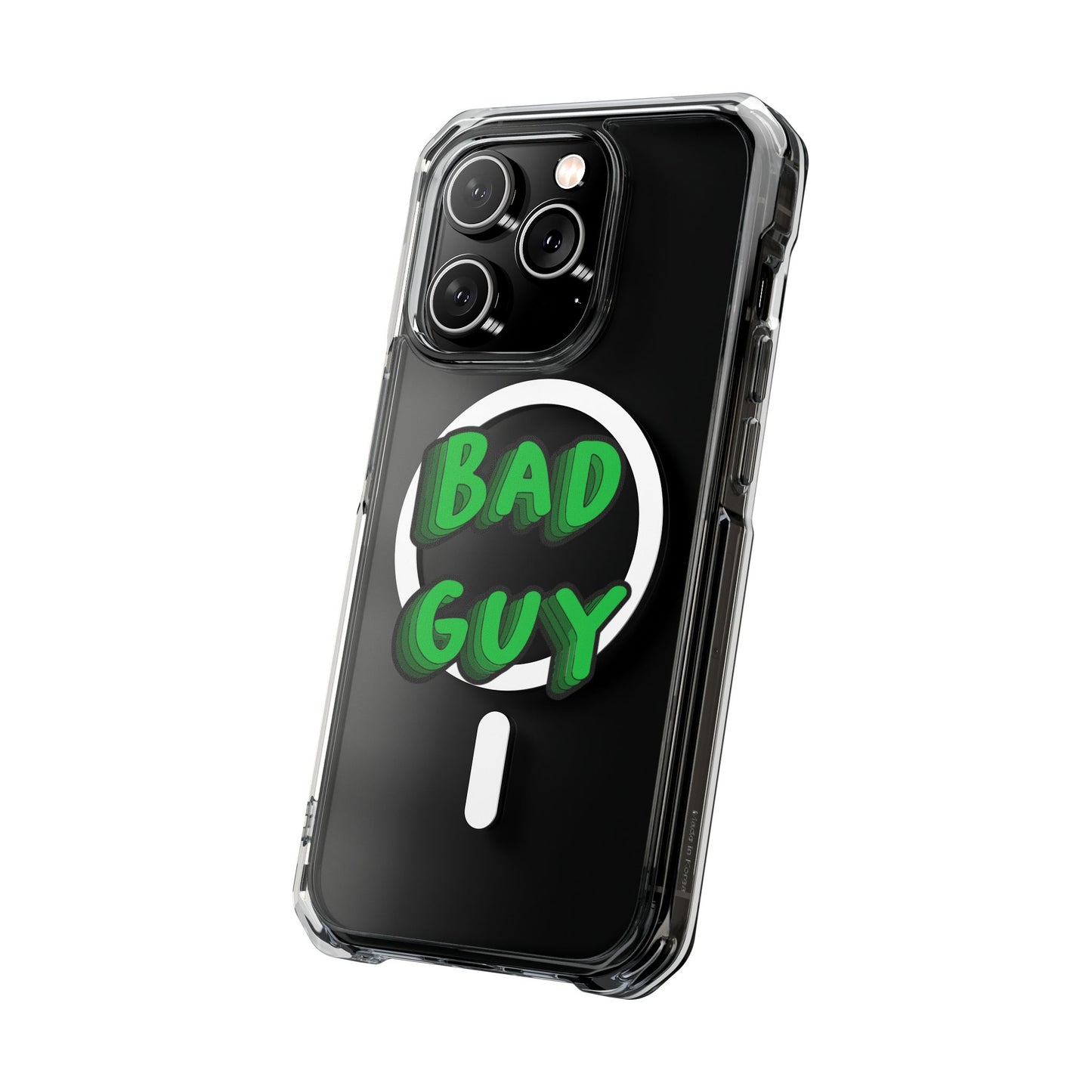 Bold 3D Bad Mood Magnetic Clear Impact Case