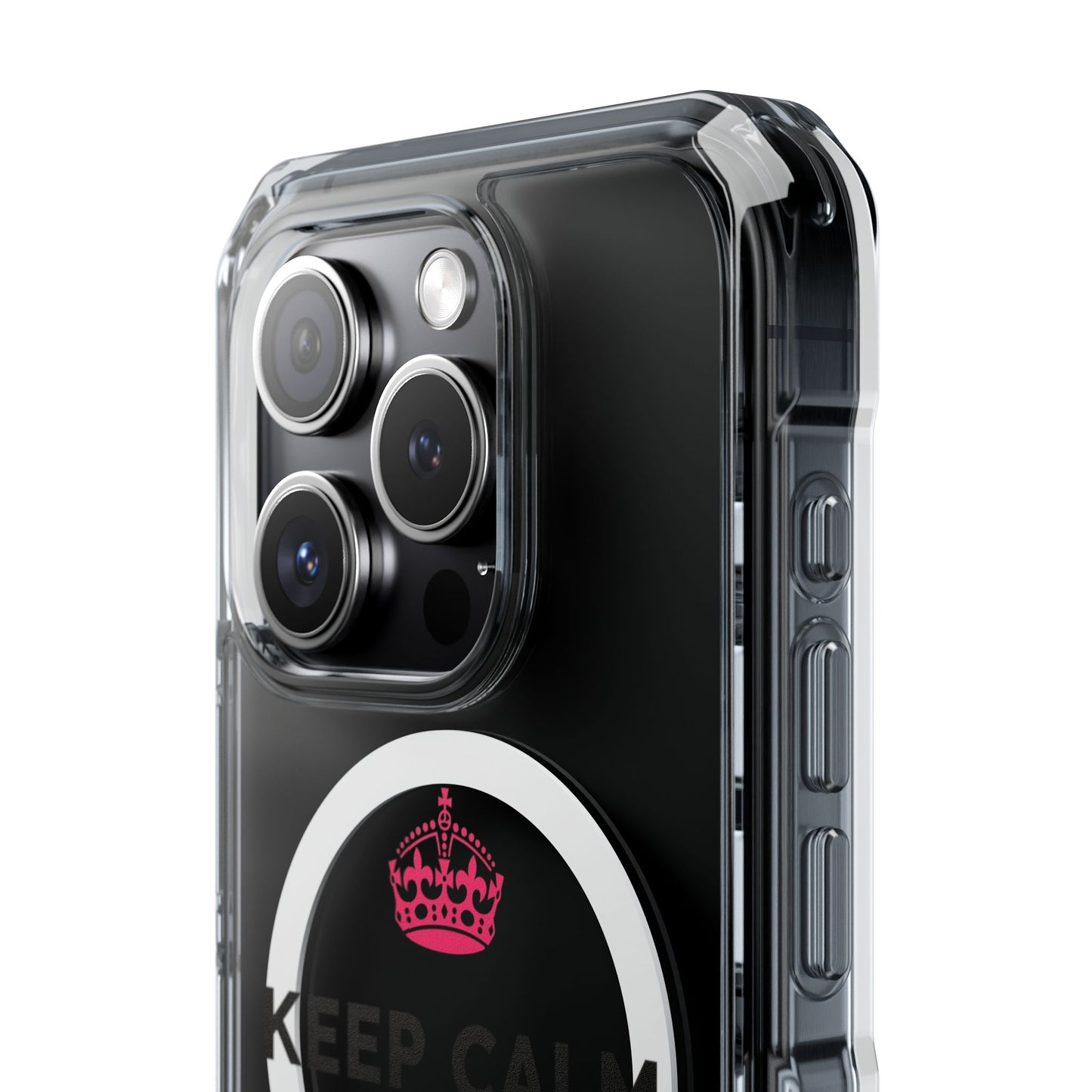 Crown over Katy Perry Signature” Magnetic Clear Impact cases