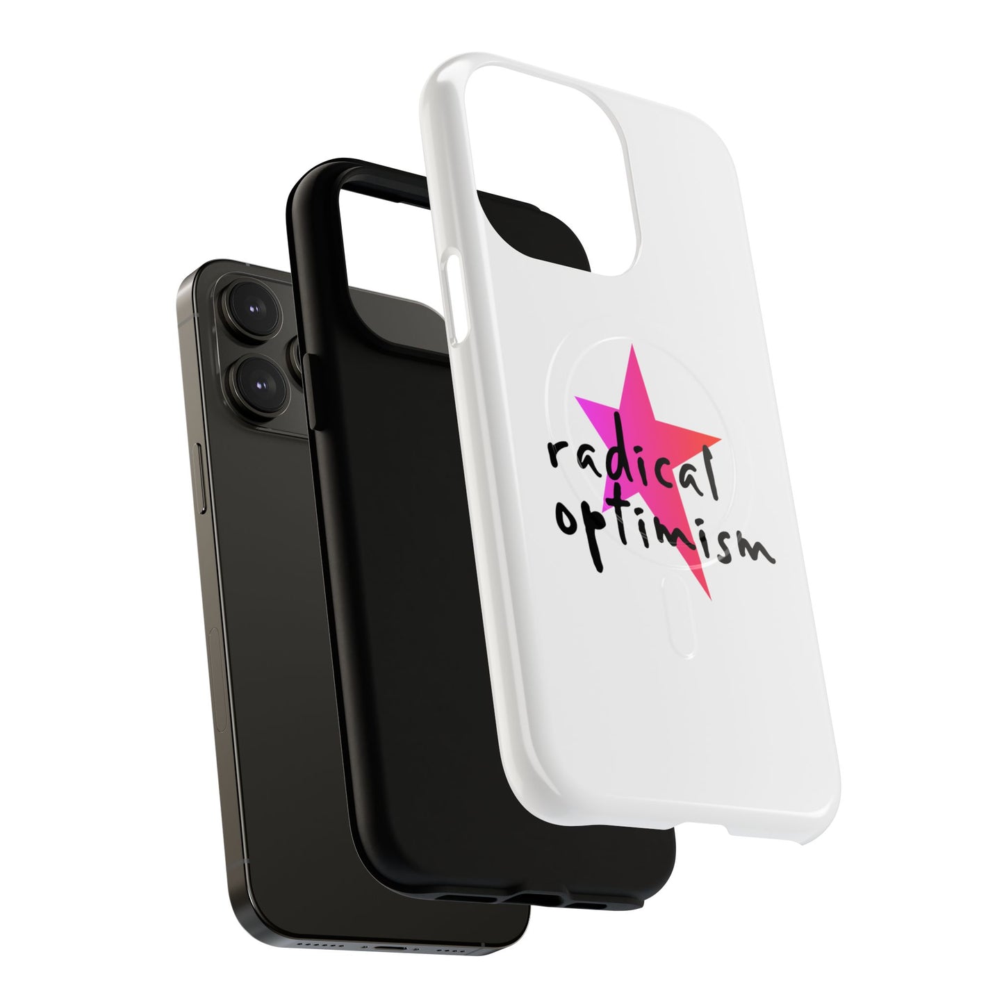 Flame Script Statement Tough Magnetic Case
