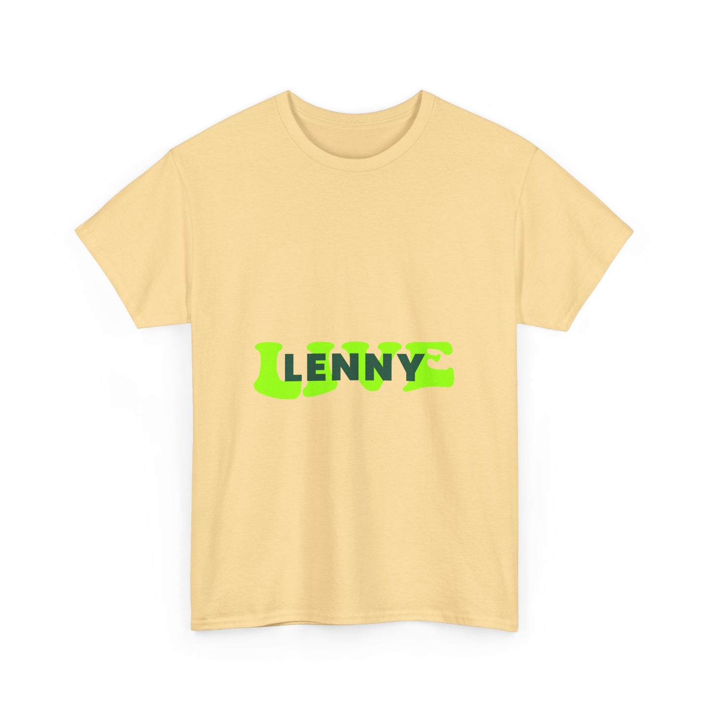 Live Lenny Pop Unisex Heavy cotton tee