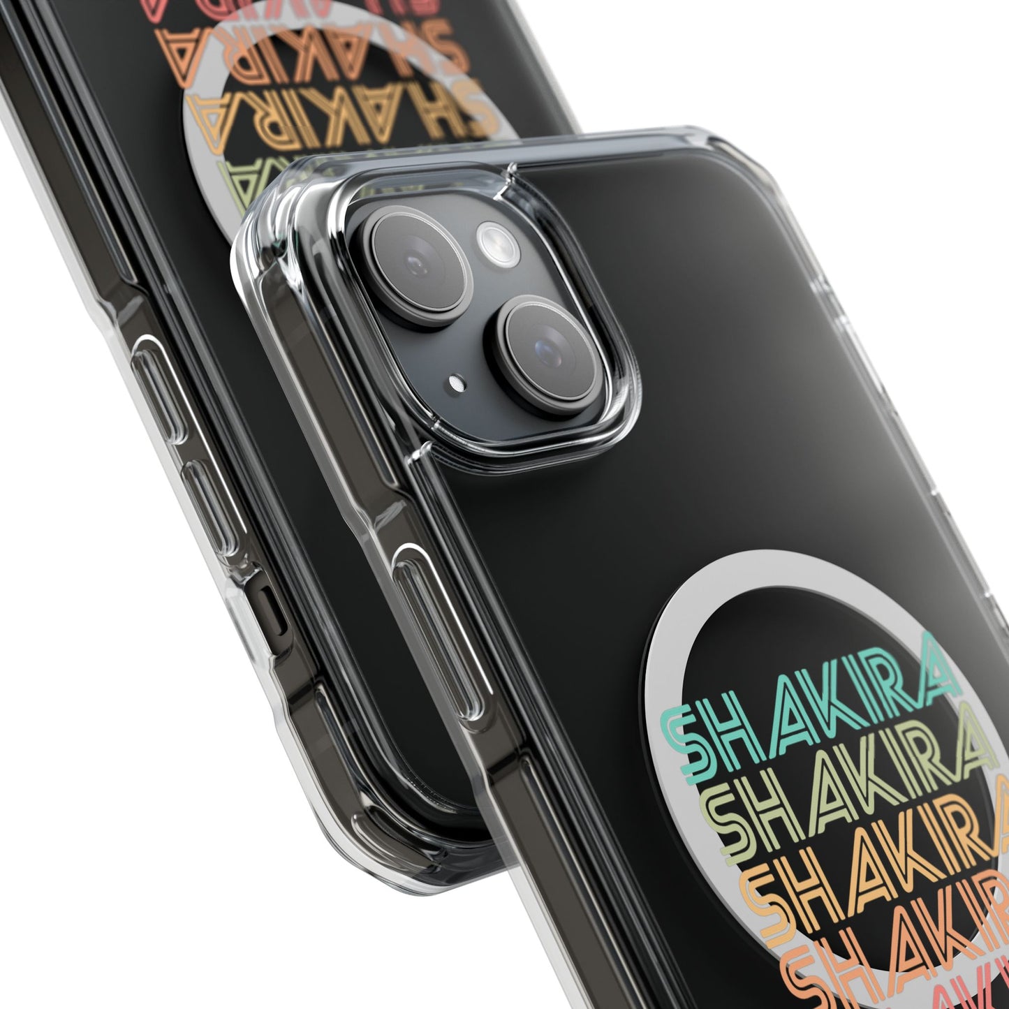 Retro Pop Lines Clear Impact case