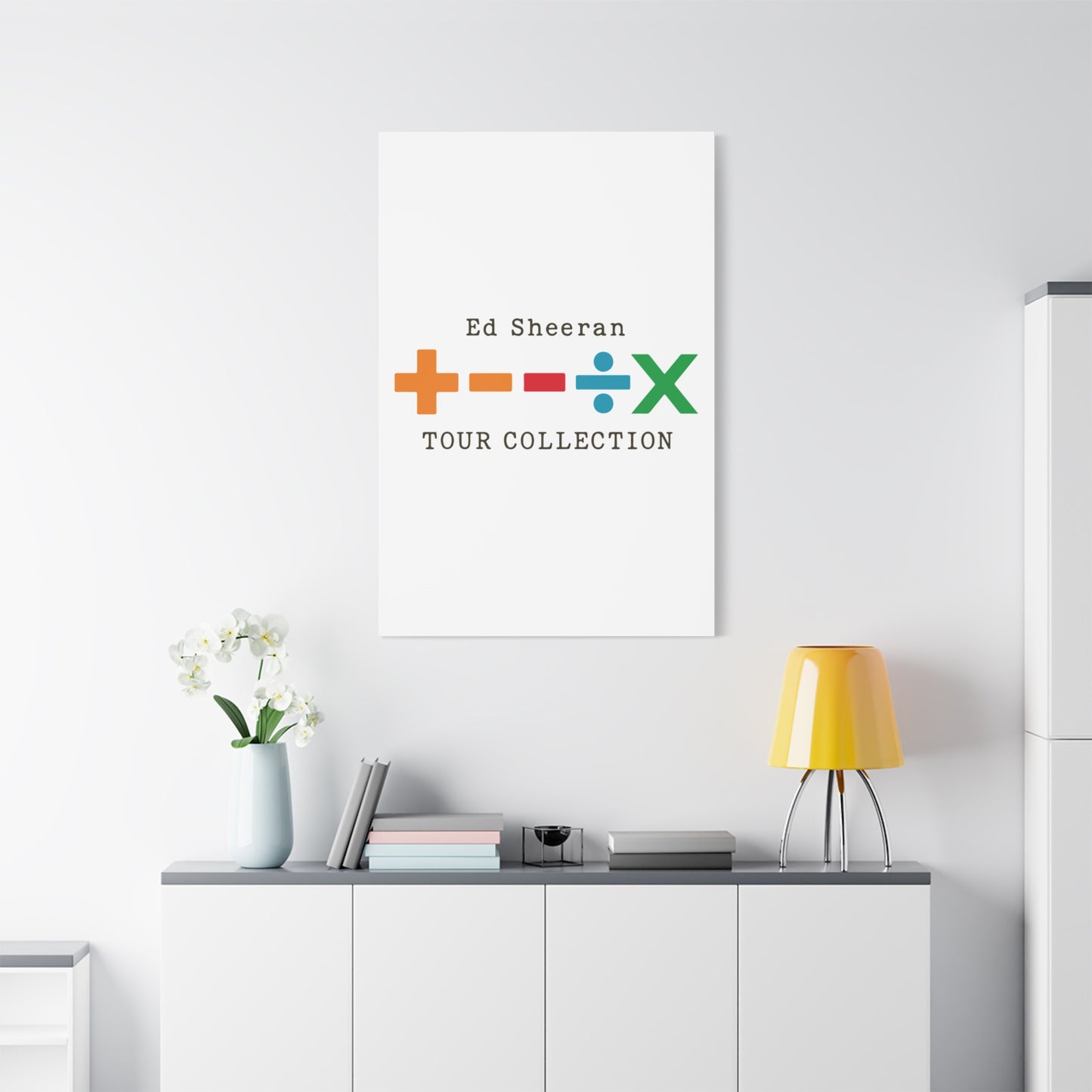 Matte Stretched Canvas, 1.25" Depth – Ed Sheeran Edition