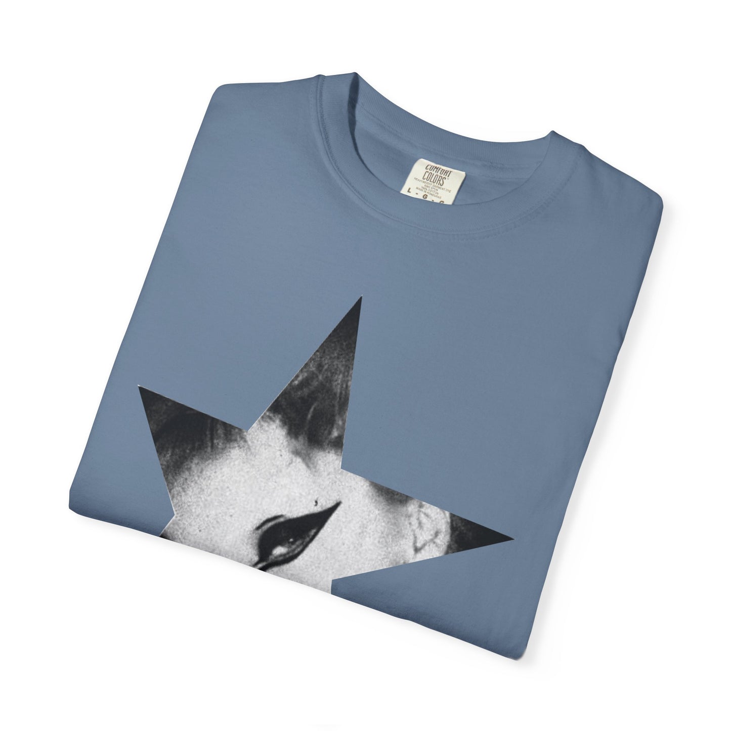 Born This Way Star Face-Unisex Dyed Tshirt