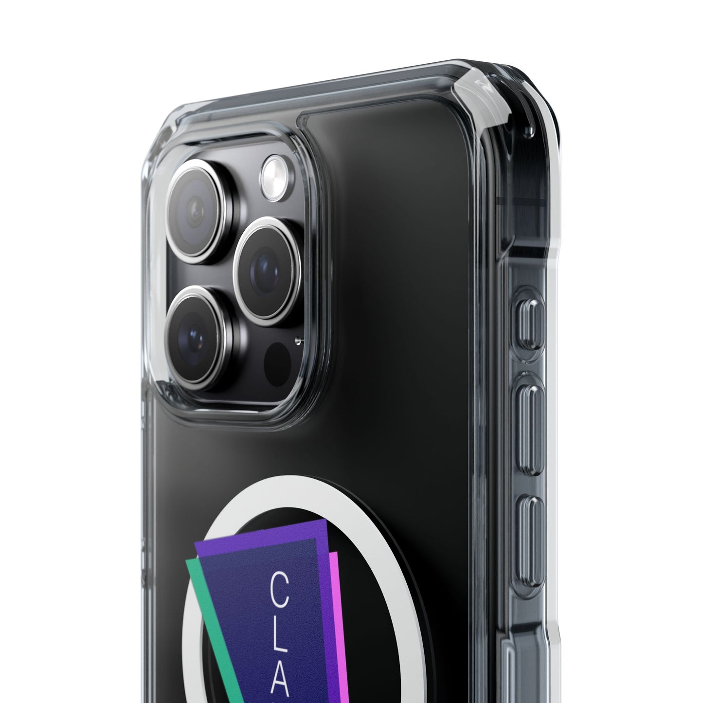 Neon Bolt Energy Magnetic clear Impact Case