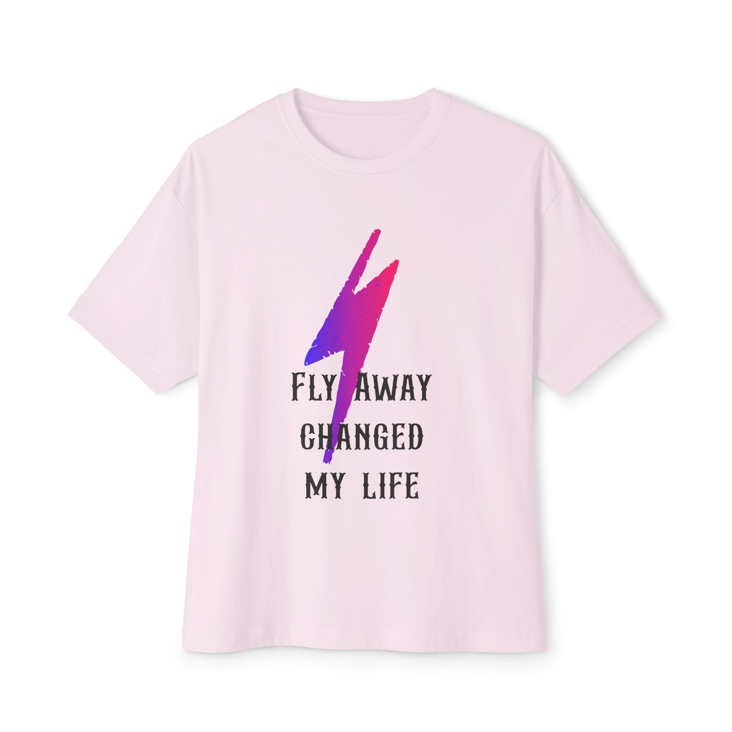 Power Surge Bolt Unisex Oversized Boxy tee