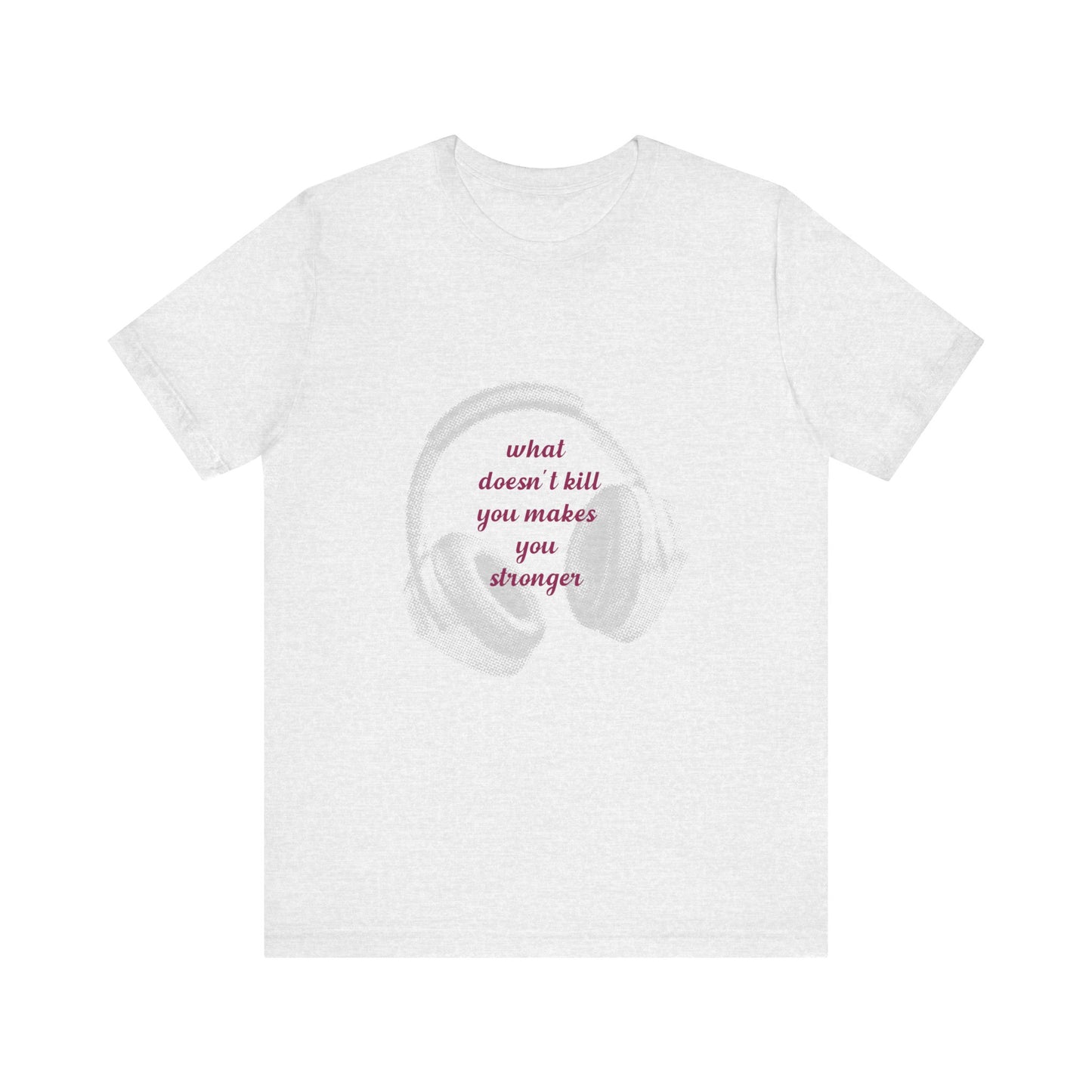 Stronger Soundwaves Unisex Jersey short sleeve tee