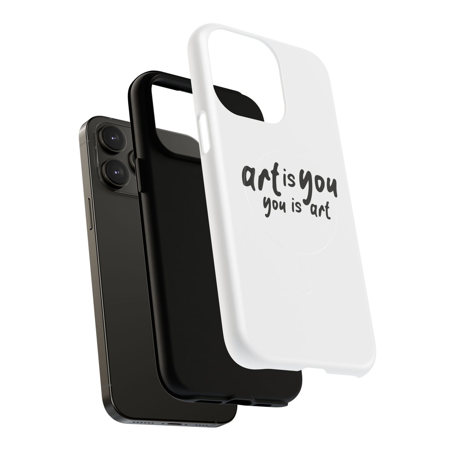 Red Scribble Heart Tough Magnetic Case