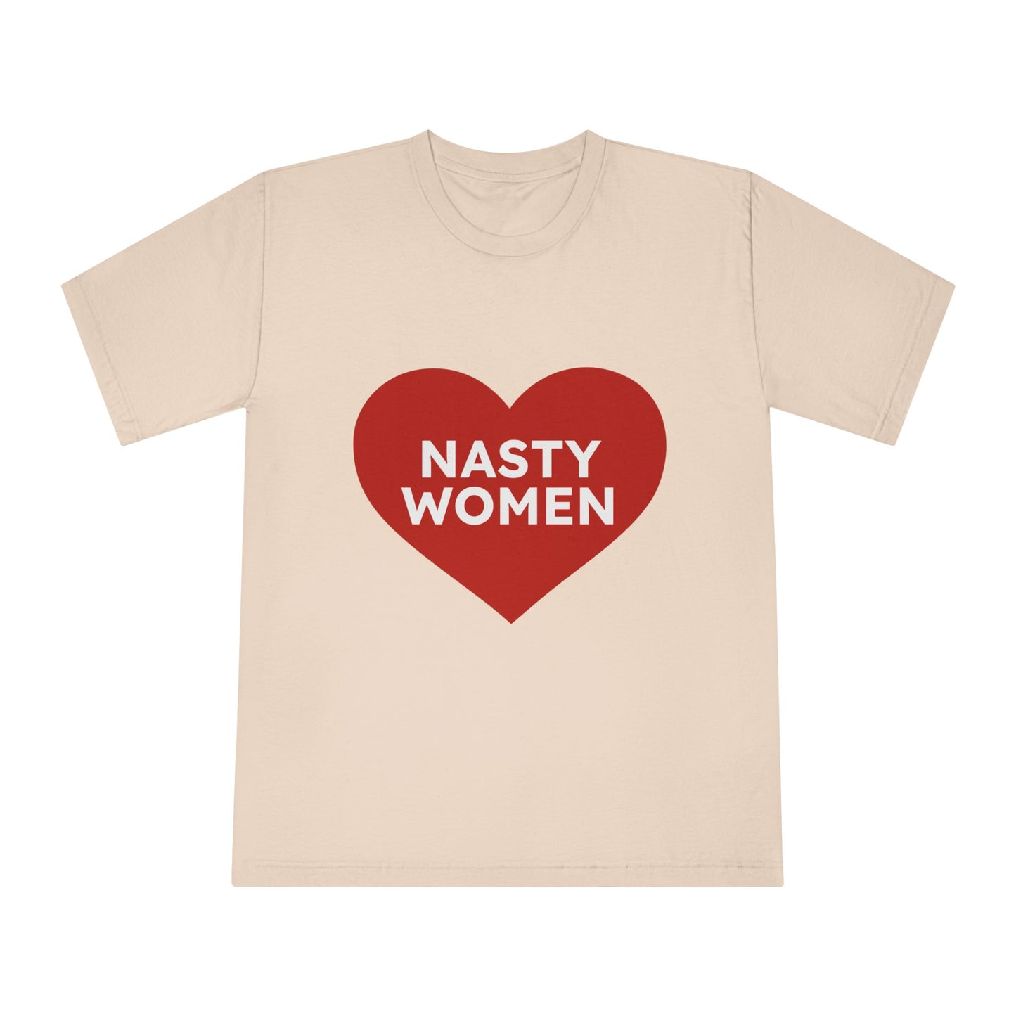 Nasty Women Heart - Unisex Classic Crewneck T-shirt