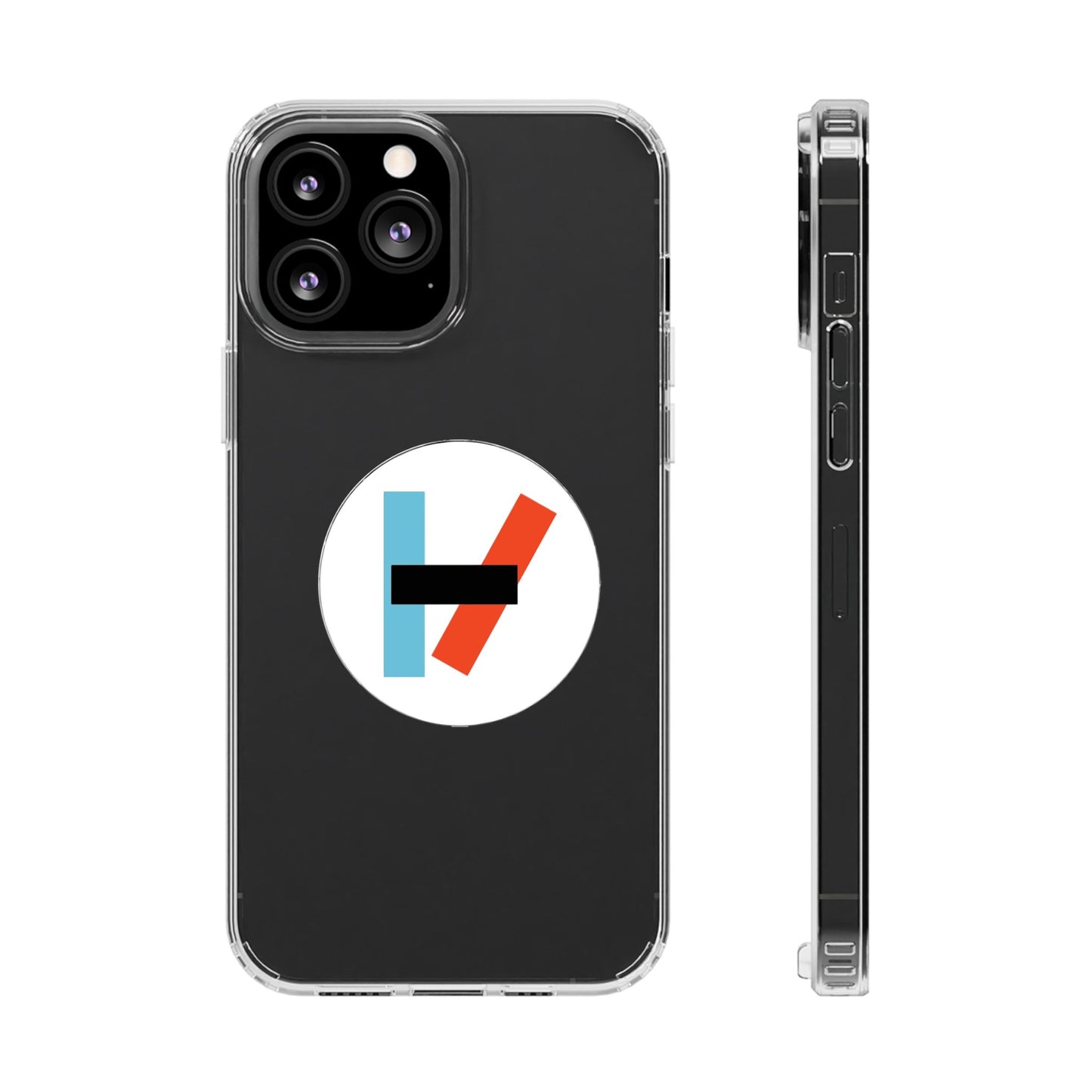 Circle Flame Clear Case