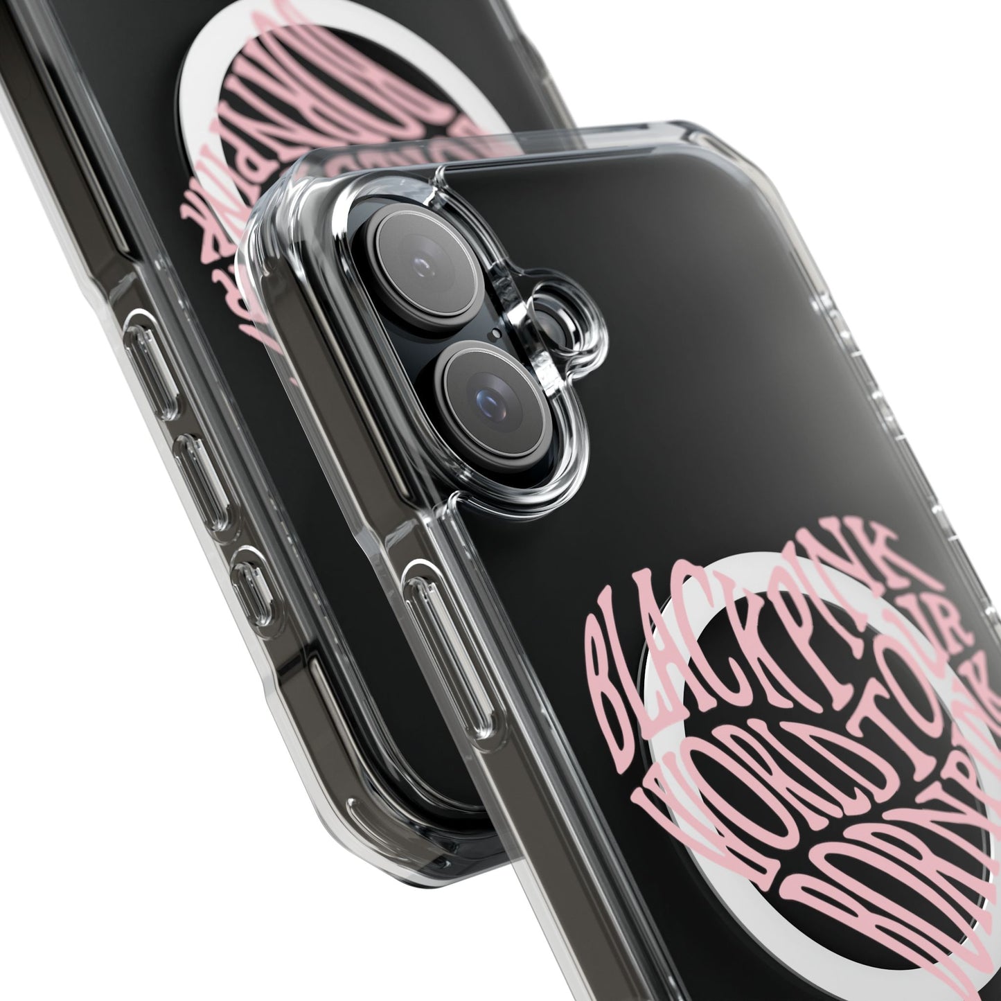 Born Pink Heart Typography - Magnetic Clear Impact Case