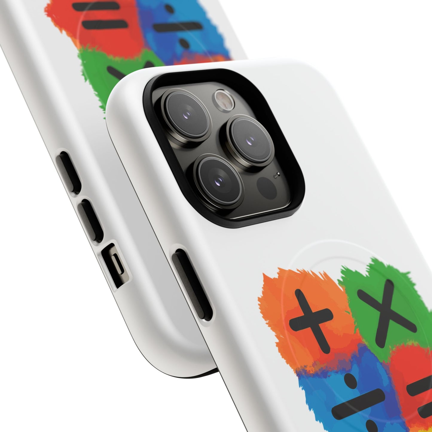 Orange Equals Symbol Tough Magnetic case