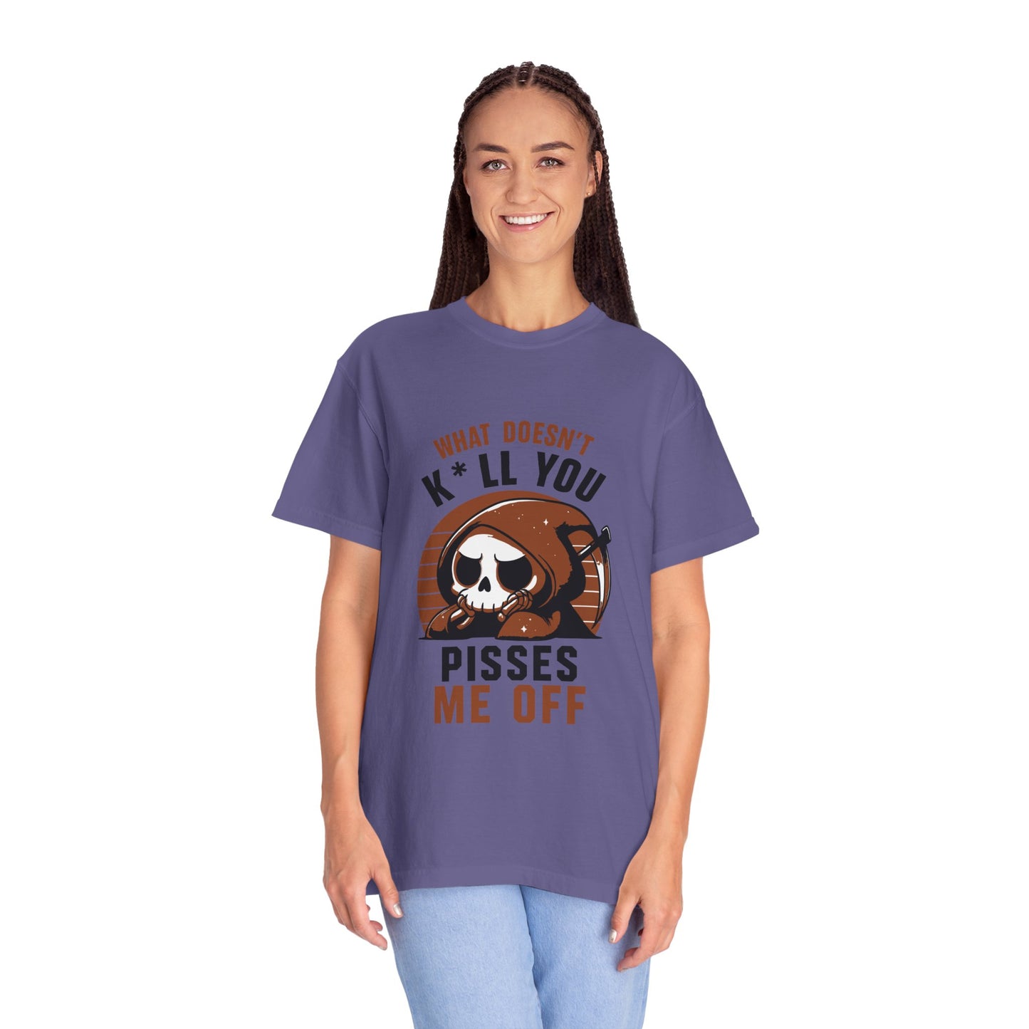 Dyed T-shirt – Snazzy Piss Me off Edition